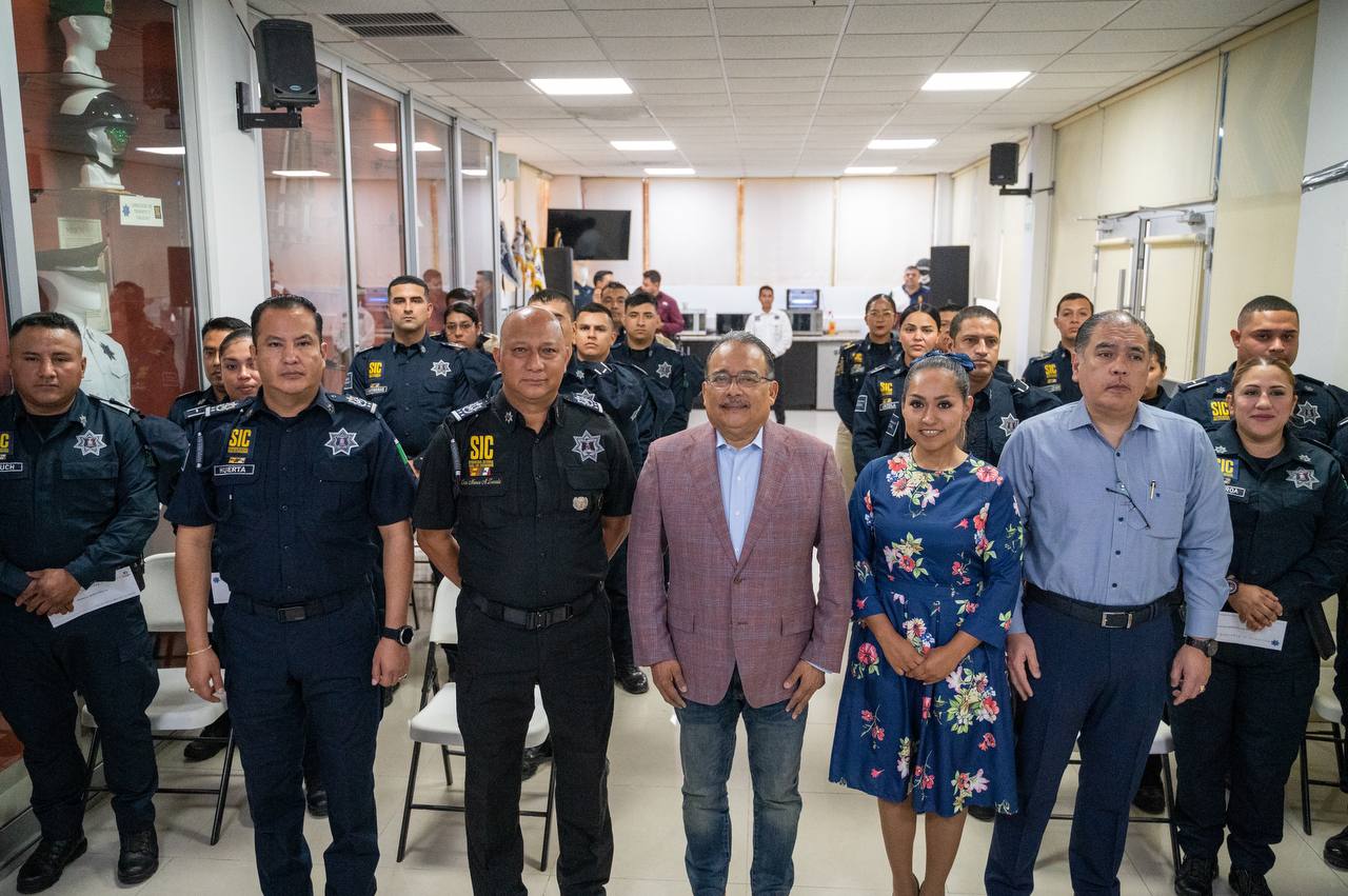 Reconoce Escobedo labor heroíca de 140 policías de Proxpol