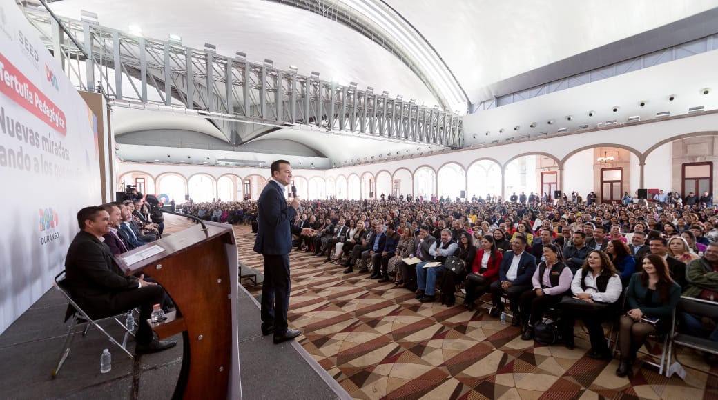 Niños de Durango tendrán educación inclusiva, intercultural y equitativa: Gobernador Esteban Villegas