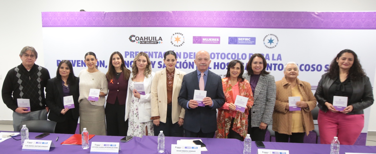 Presenta Coahuila protocolo para la prevención, atención y sanción al hostigamiento y acoso sexual