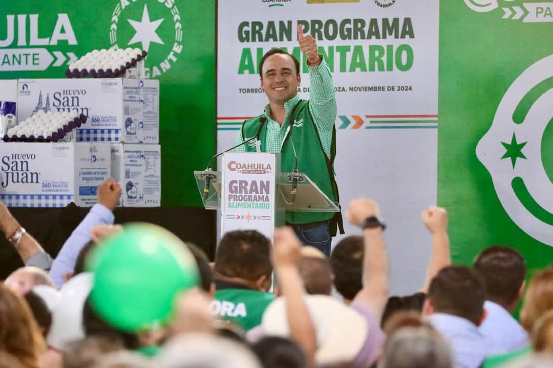 Coahuila tiene rumbo y va Pa’ Delante : Manolo Jiménez