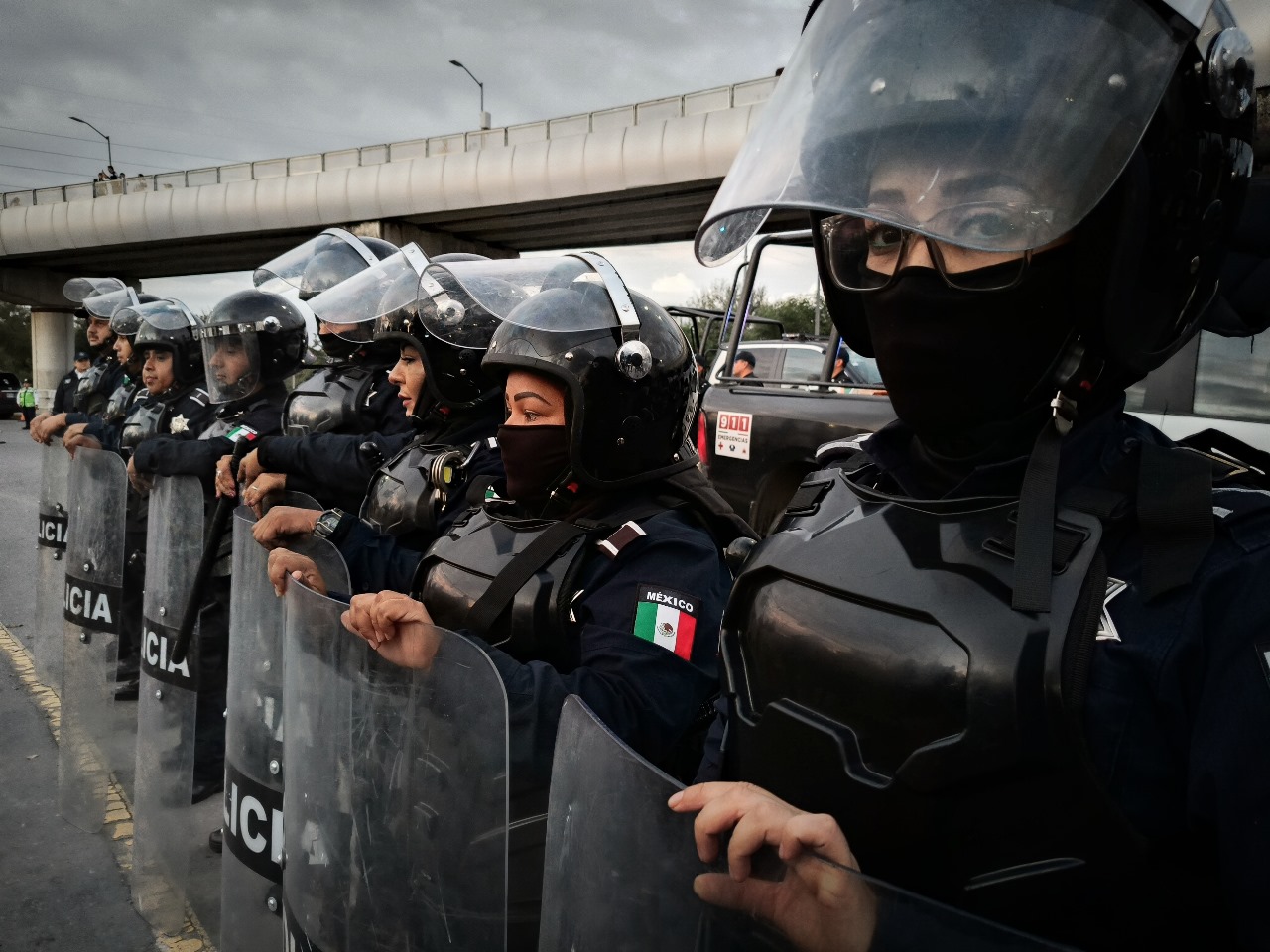 Alista Guadalupe Operativo de Seguridad para la semifinal de futbol en el BBVA