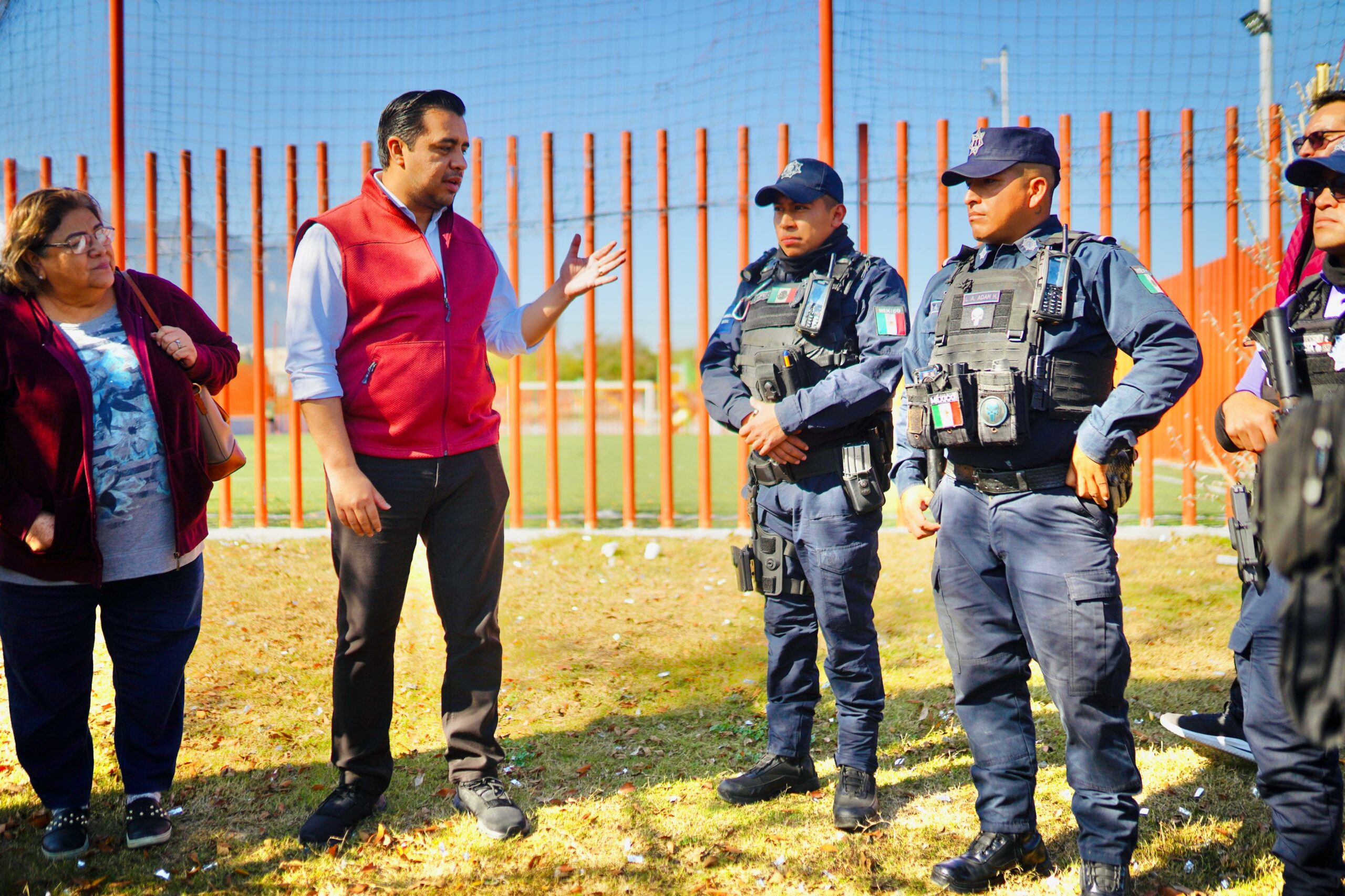 Refuerzan seguridad en Santa Catarina por festejos de año nuevo