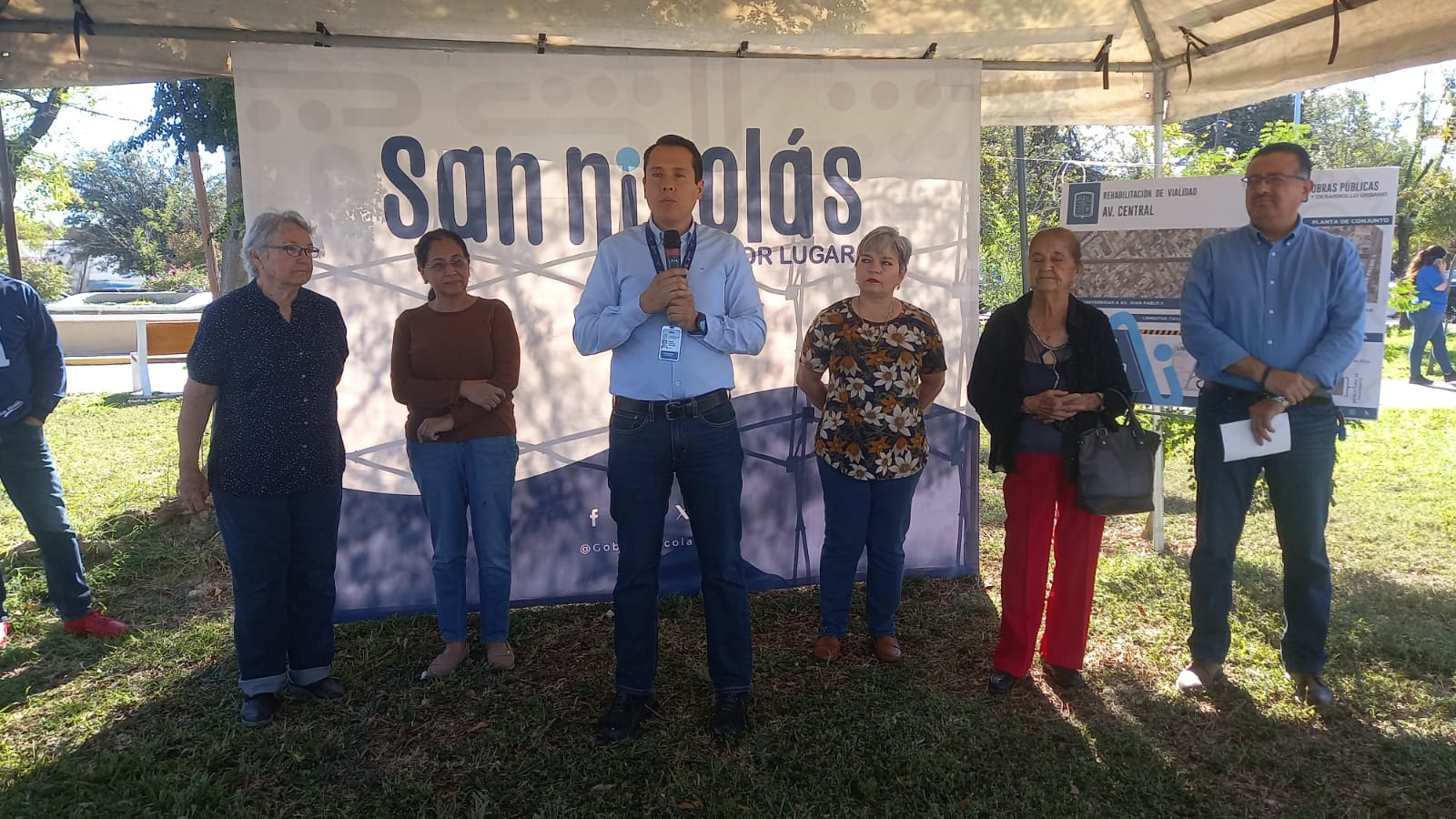 Arranca Daniel Carrillo rehabilitación de la Avenida Central en San Nicolás