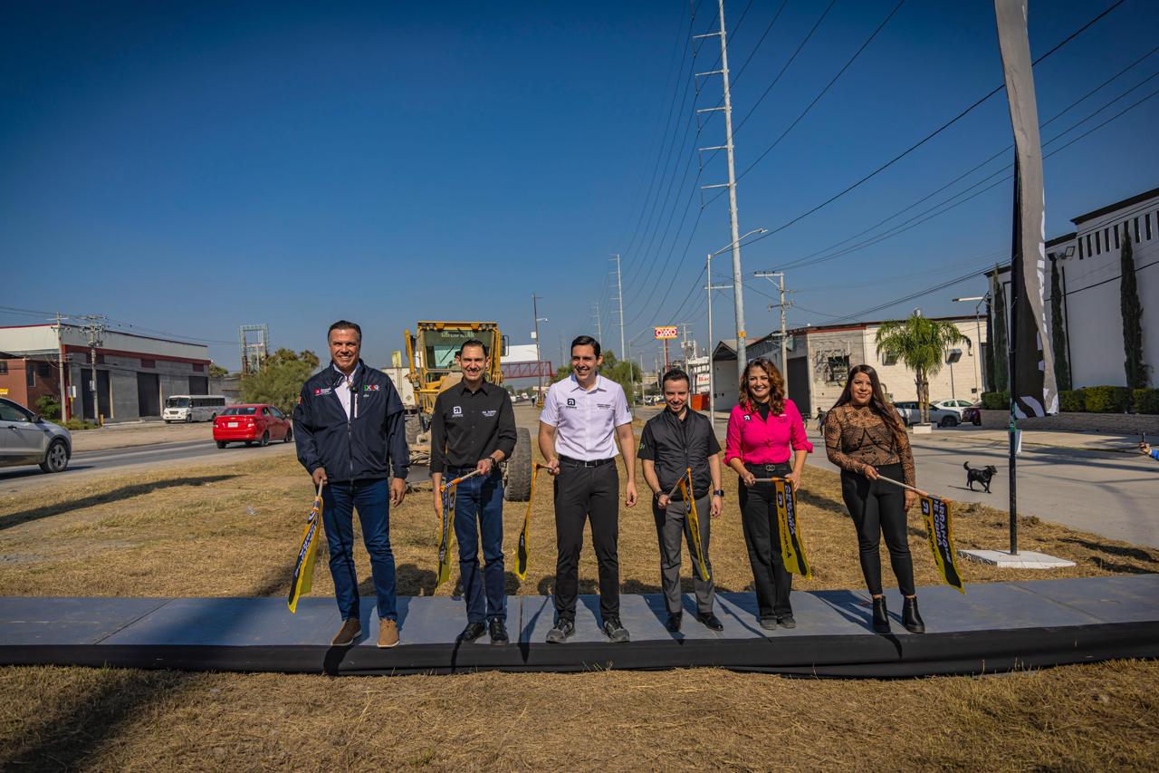 Inicia Apodaca modernización de carretera Apodaca-Juárez