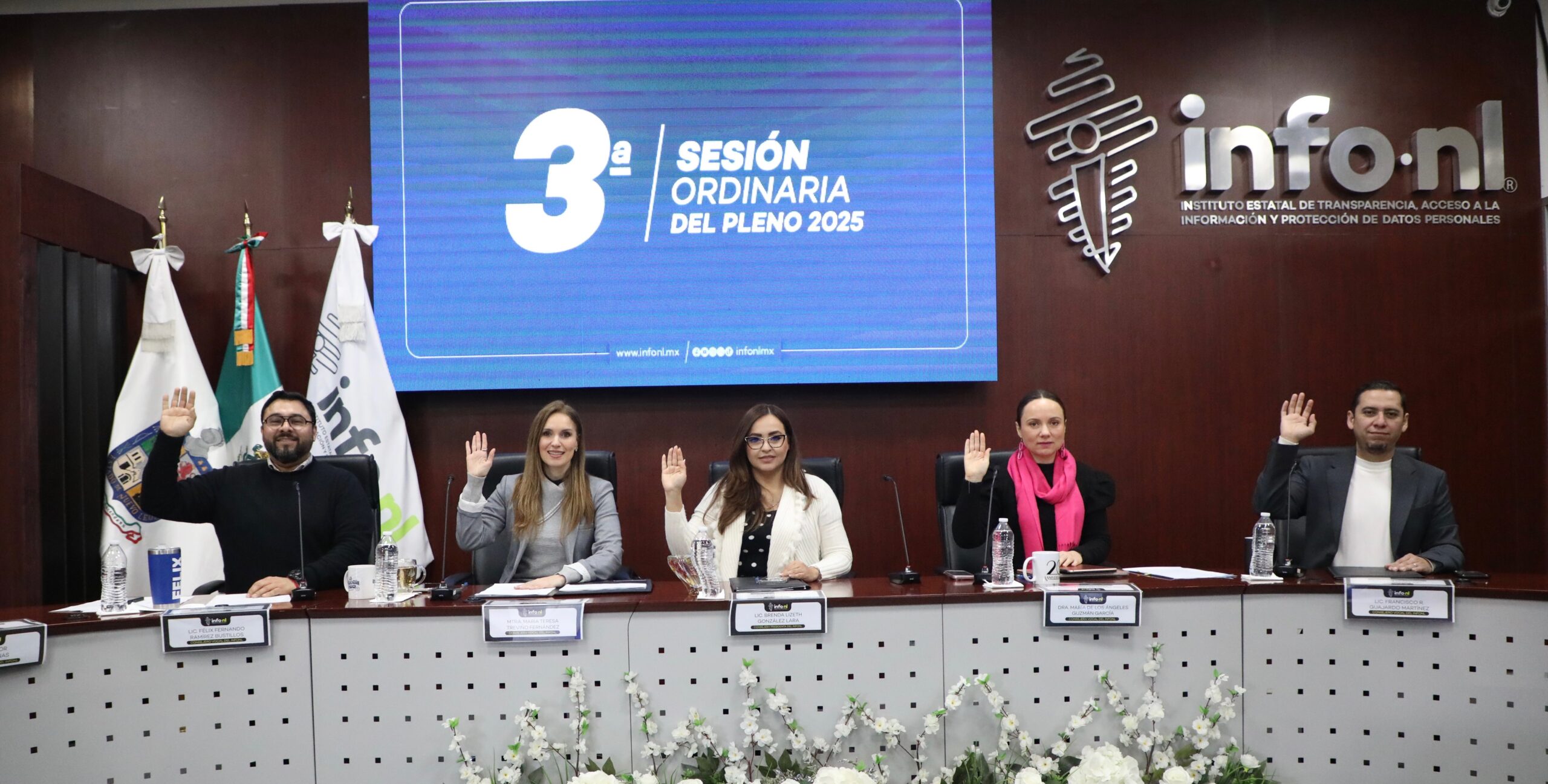 Emite el INFONL una amonestación pública y una multa durante la 3ª Sesión Ordinaria