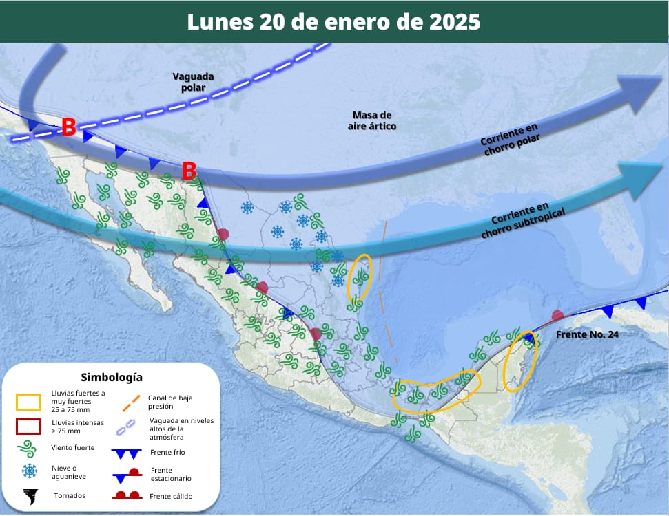 Se mantiene onda fría sobre Coahuila: Protección Civil