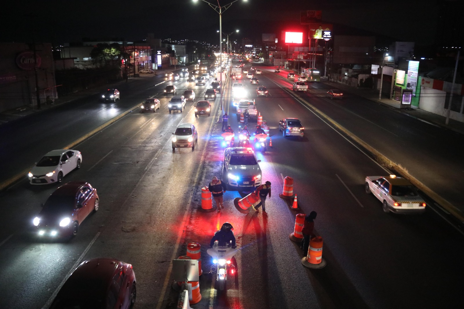 Durarán pruebas del contraflujo dos semanas: Gobierno de Monterrey