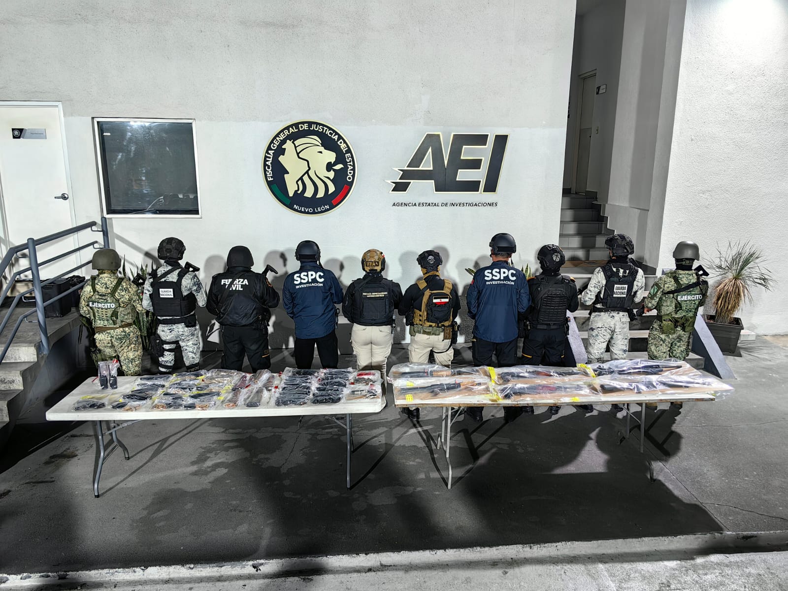 Realizan 9 Cateos Simultáneos en Nuevo León por Secuestro y Homicidio de Agente Ministerial