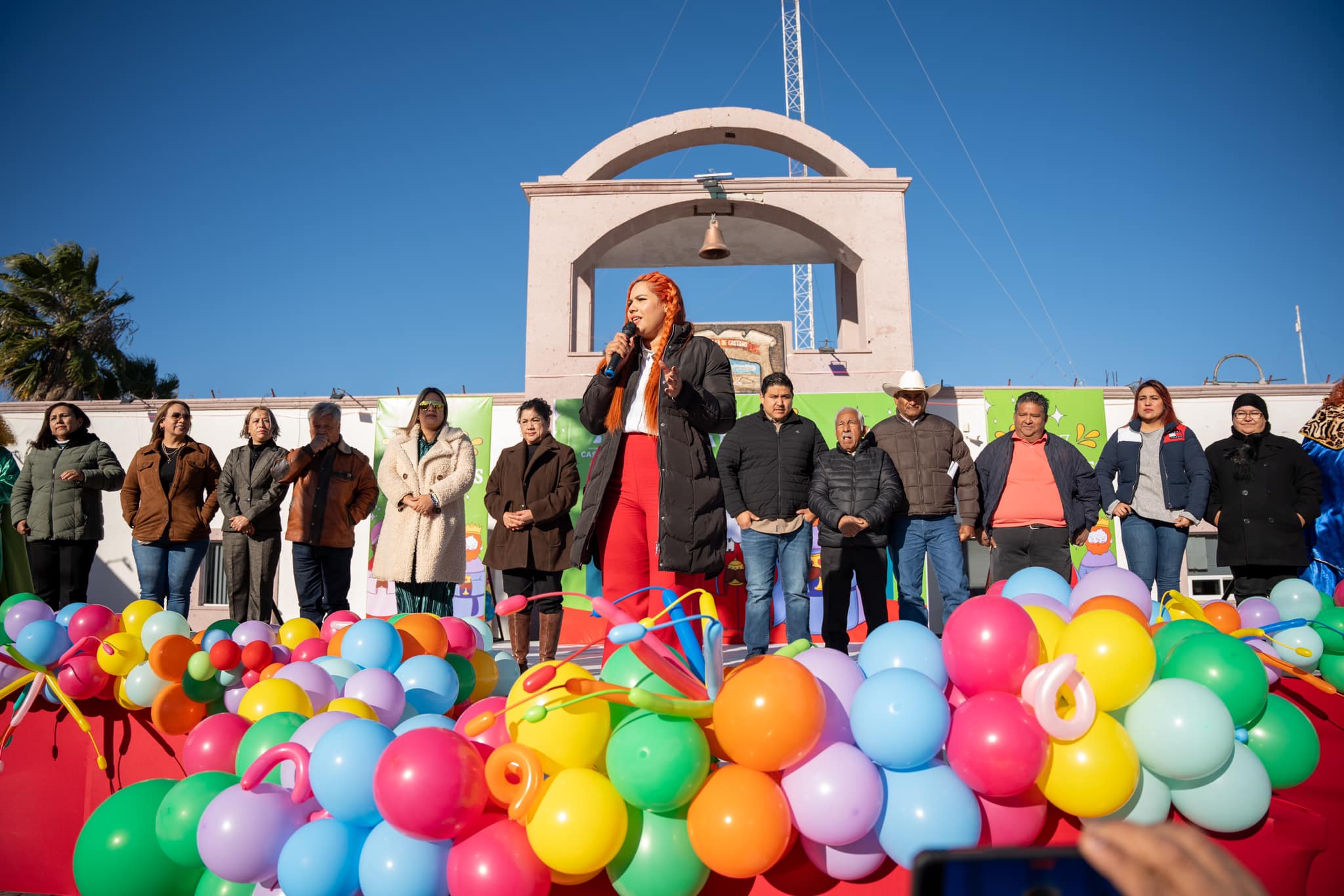 Mágico festejo del día de reyes en Castaños