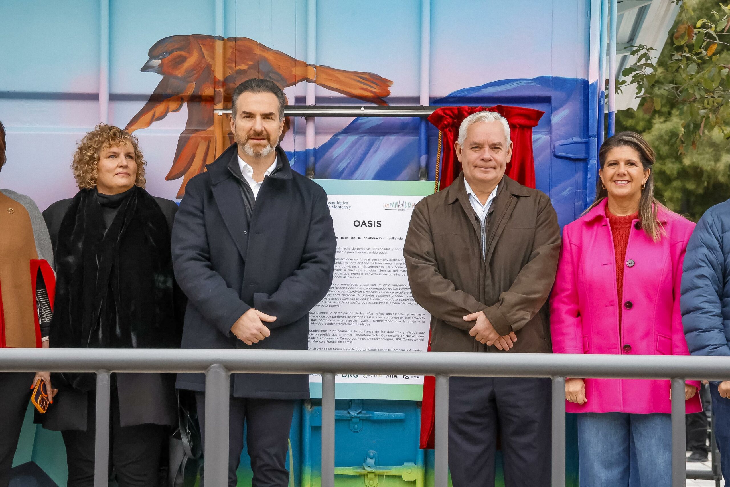 Inaugura Adrián de la Garza laboratorio solar comunitario en la colonia Altamira