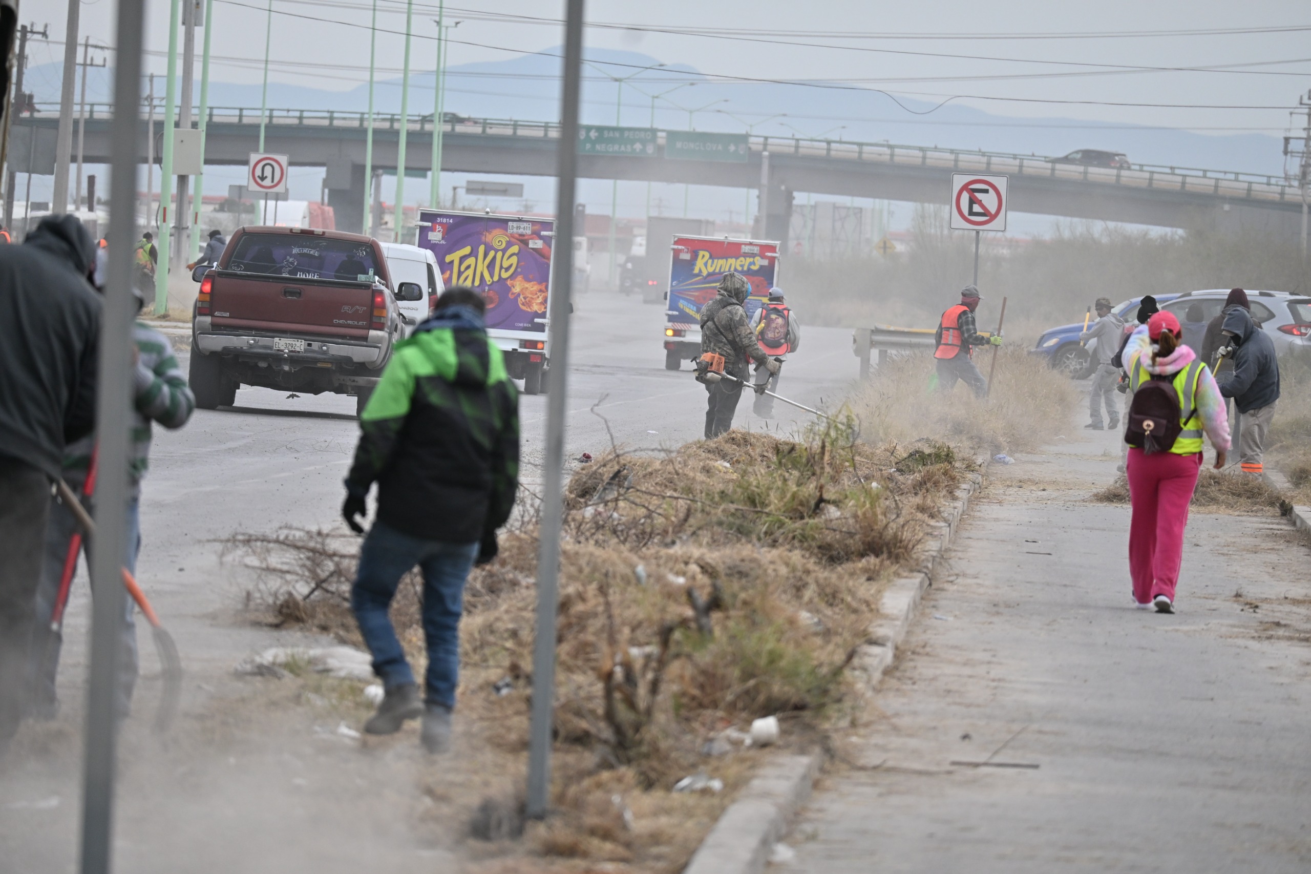 Con limpieza y seguridad, Sari Pérez pone orden y rumbo en Frontera