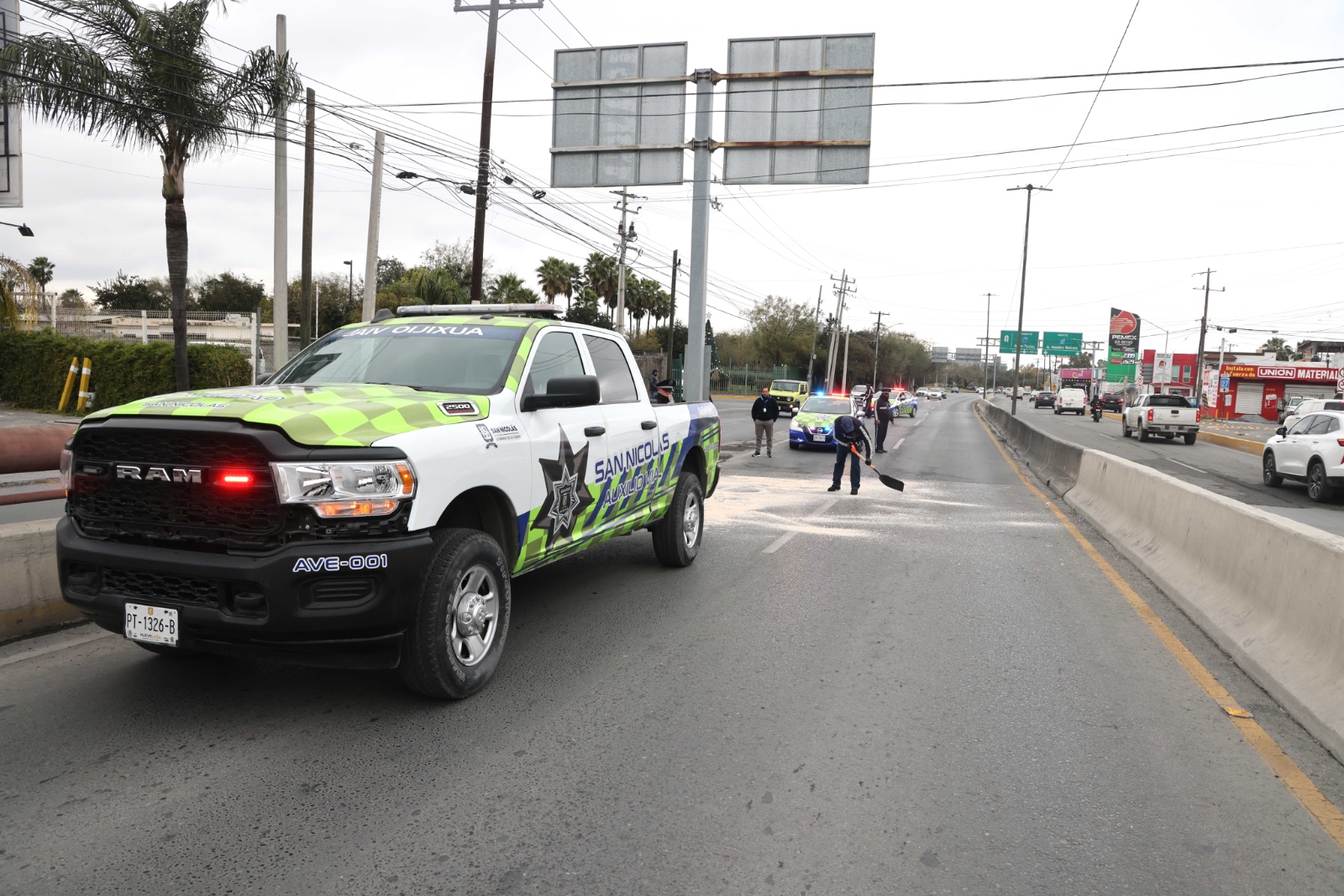 Aplicará San Nicolás sal contra congelamiento en puentes vehiculares