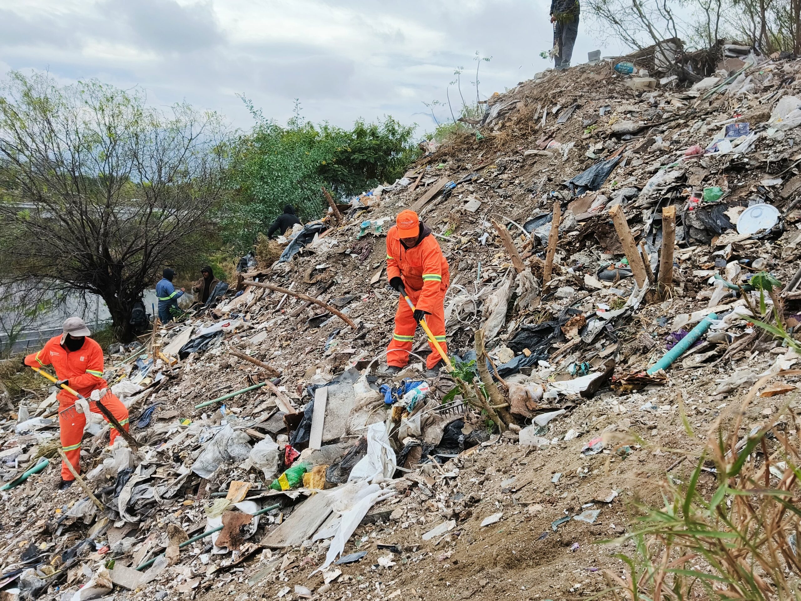 Recolectan más de 80 toneladas de basura en Av. Miguel de la Madrid