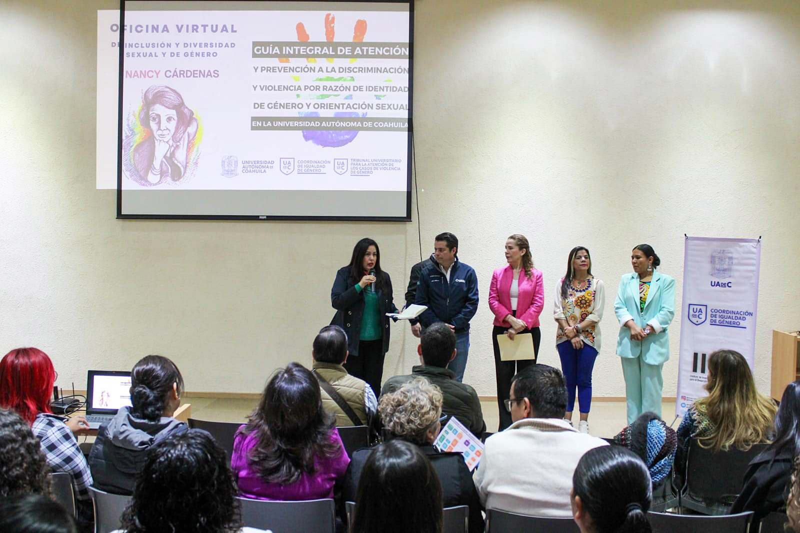 En la UAdeC Unidad Laguna Presentan la Guía Integral de Atención y Prevención a la Discriminación y Violencia por Razón de Identidad de Género y Orientación Sexual