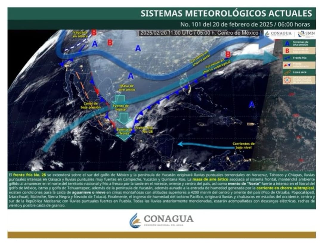 Continúan bajas temperaturas en Coahuila