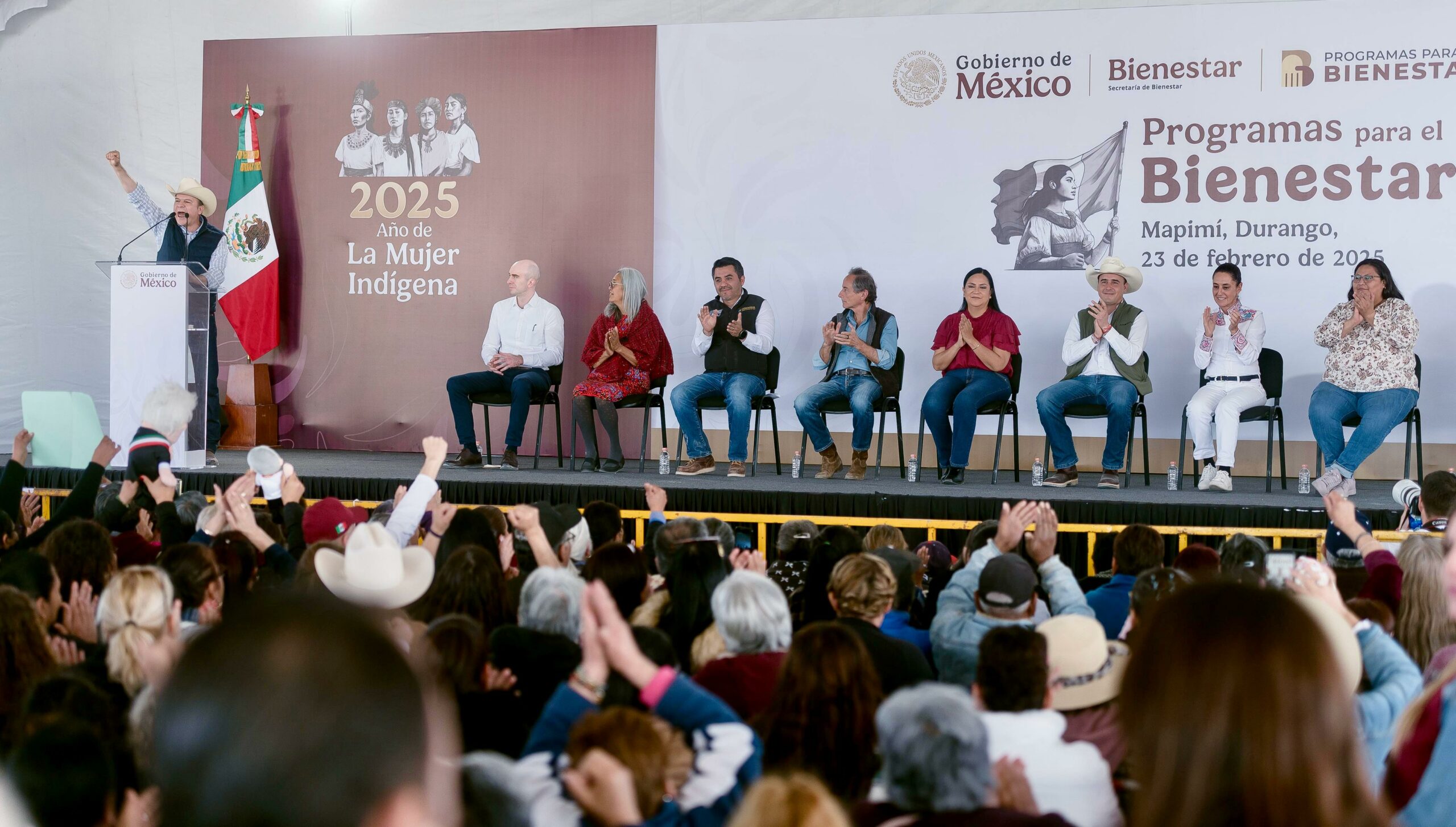 Sheinbaum concluye gira de tres di?as en Durango con nuevos compromisos para la Laguna