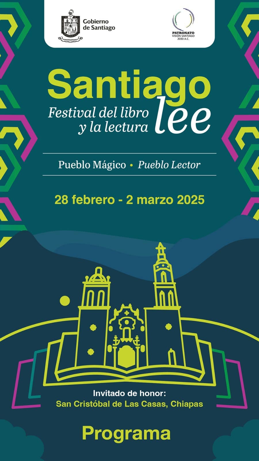 Invita Gobierno de David de la Peña al Festival del Libro y la Lectura “Santiago Lee” 2025