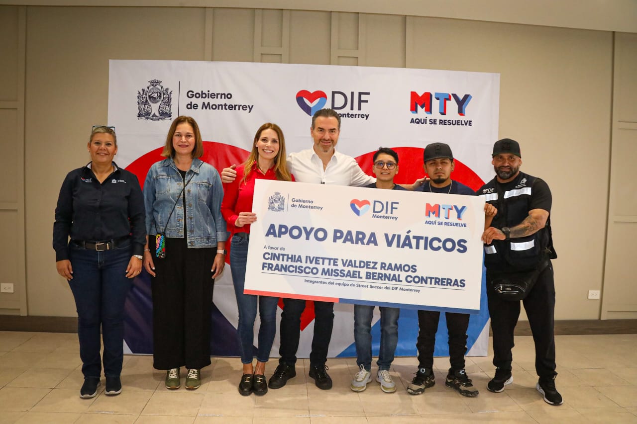 Activa DIF Monterrey apoyo a deportistas de Street Soccer