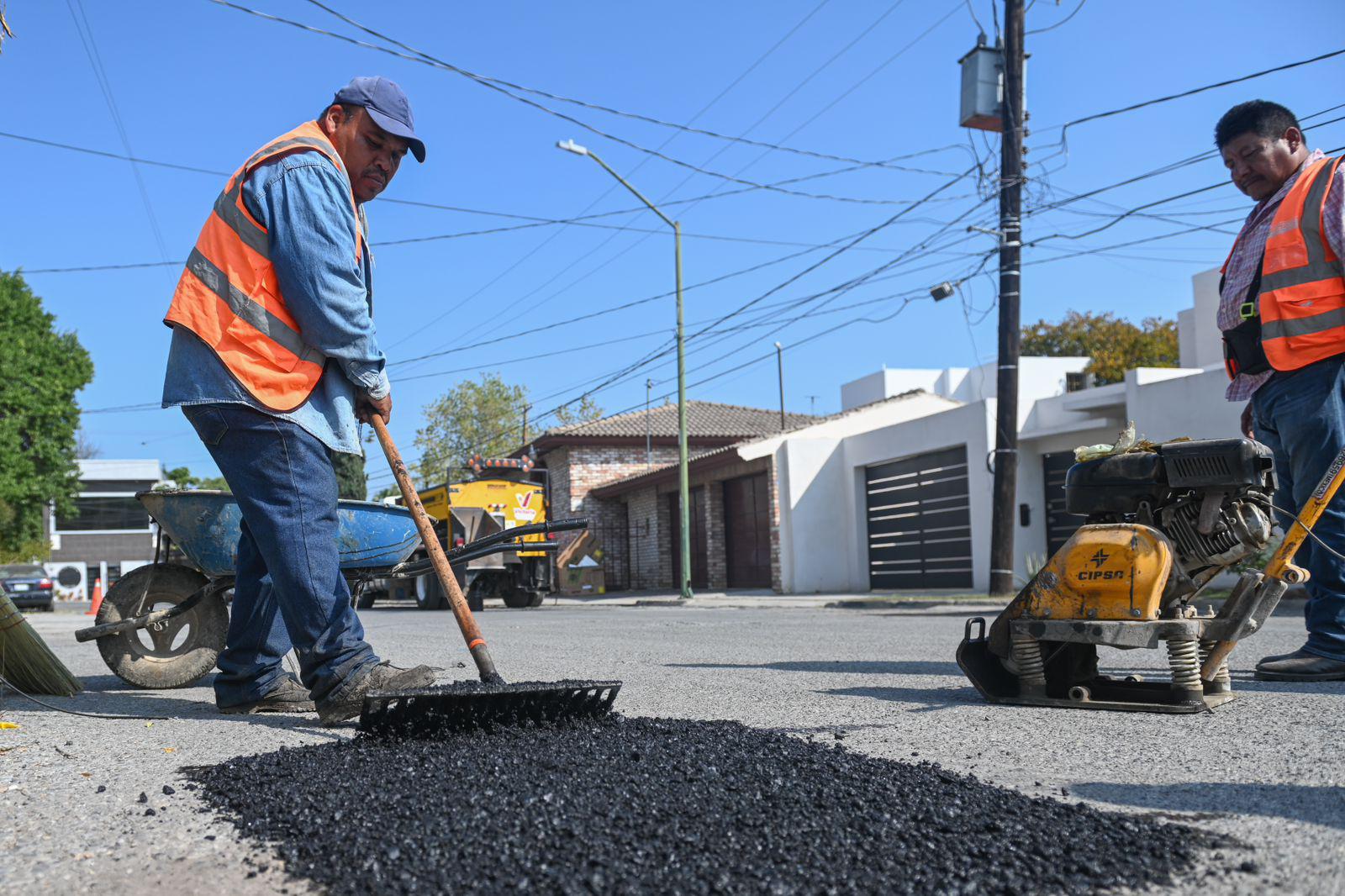 Lleva Cd. Victoria programa de bacheo a más de 130 colonias