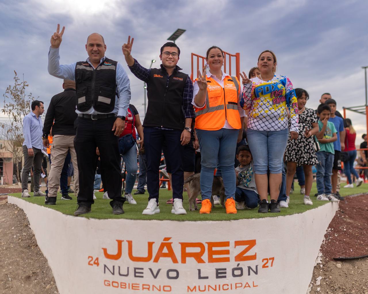 Con una inversión de 1.4 MDP, inaugura Félix Arratia Espacio de Unidad en el Fraccionamiento Anzures