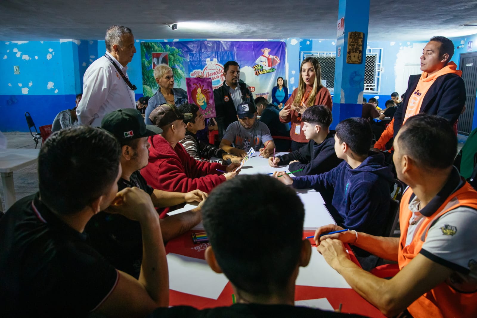 Jóvenes en rehabilitación participan en Concurso “Muros de Grandeza”