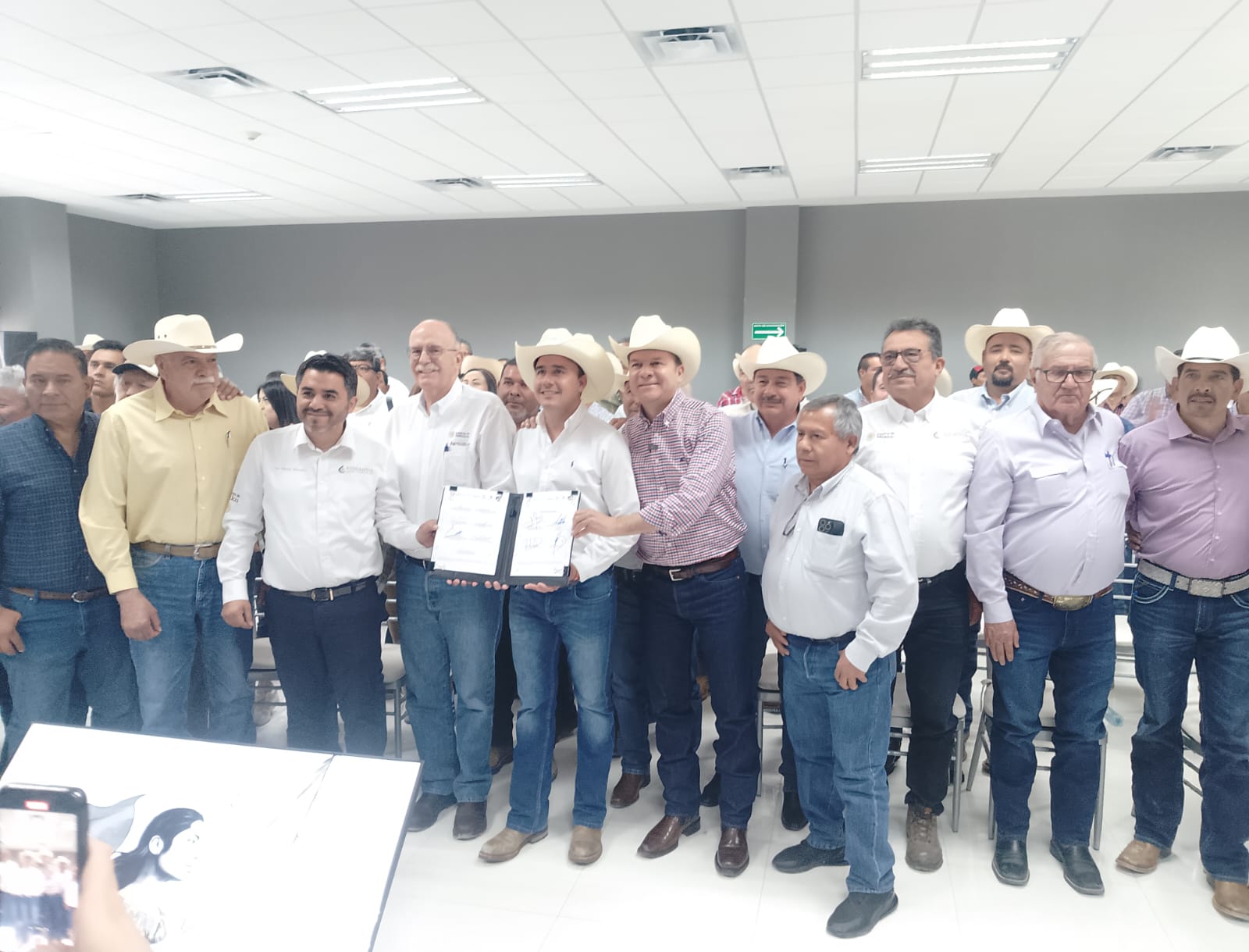 Firma de convenio para la tecnificación del distrito de riego 017 región Lagunera Coahuila y Durango