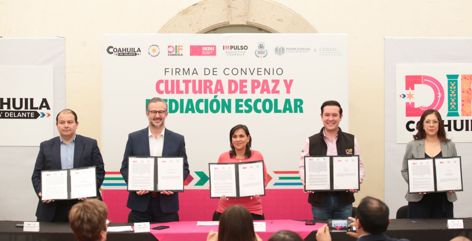 Vamos por una cultura de paz en las escuelas: DIF Coahuila