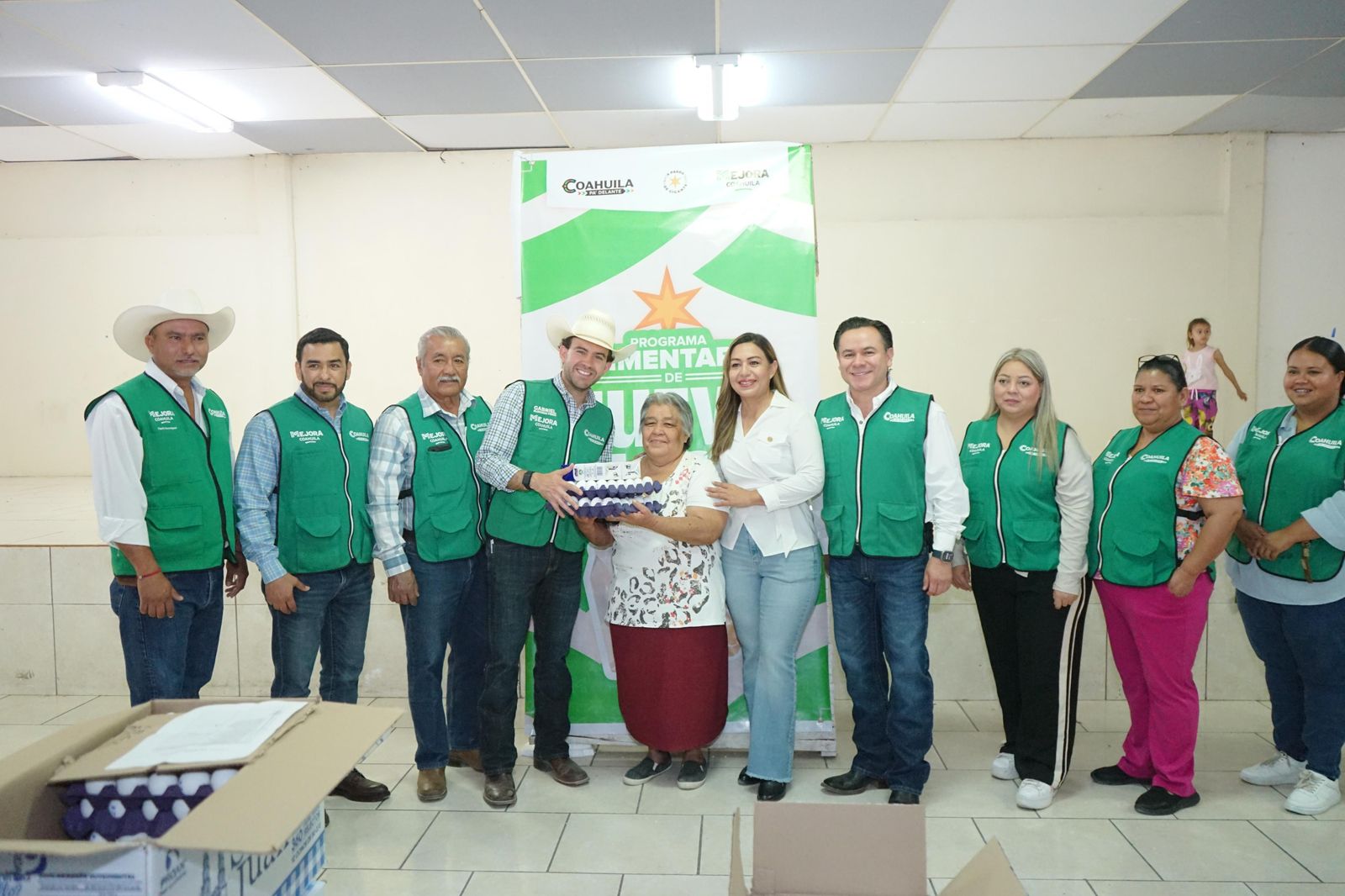 Llega programa de huevo y leche a la Región Centro-Desierto