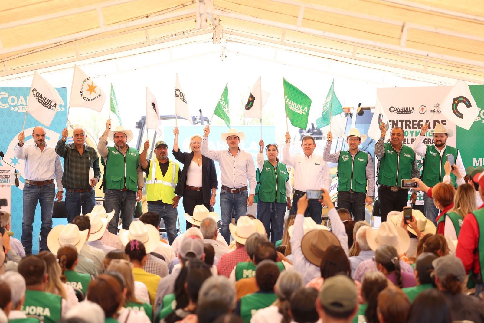 Con grandes obras y eventos inicia Manolo Jiménez 100 Aniversario de Múzquiz