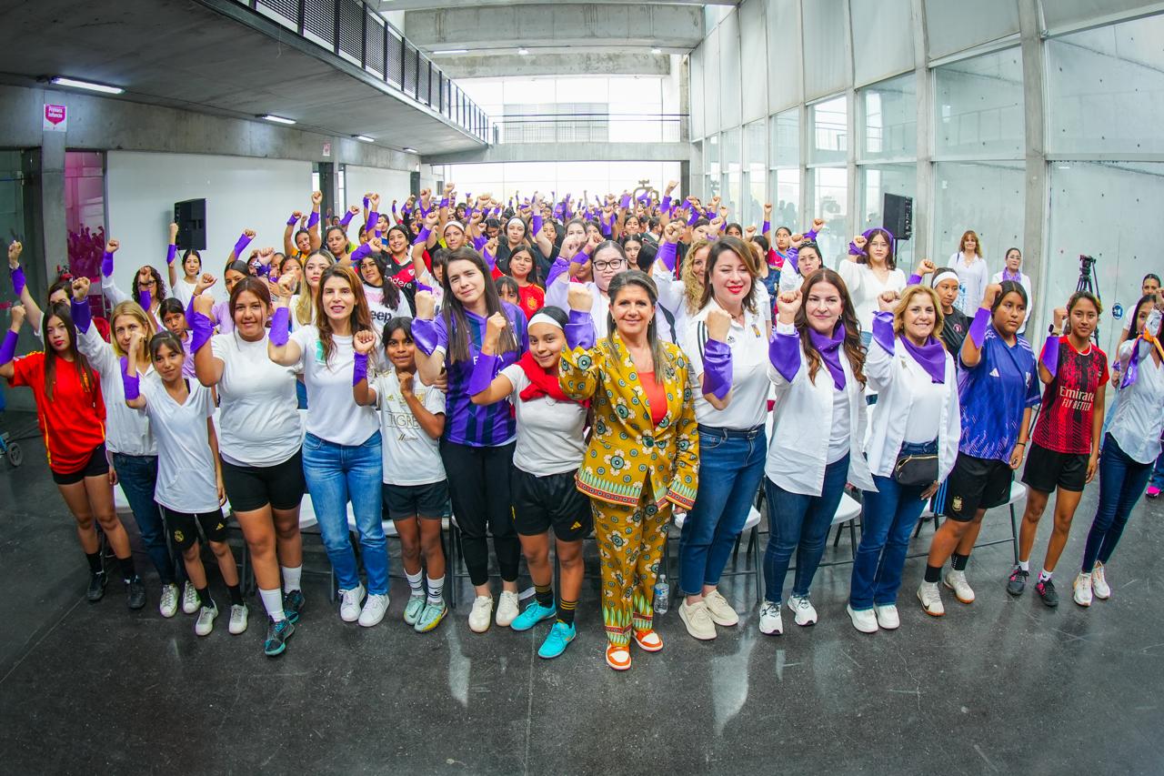 Conmemora Igualdad e Inclusión Día Internacional de la Mujer con Torneo de Fútbol Femenil “Ellas Toman la Cancha 2025”