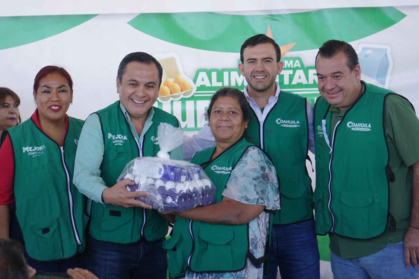 Lleva Mejora Coahuila programa alimentario a familias de Torreón Lleva Mejora Coahuila programa alimentario a familias de Torreón