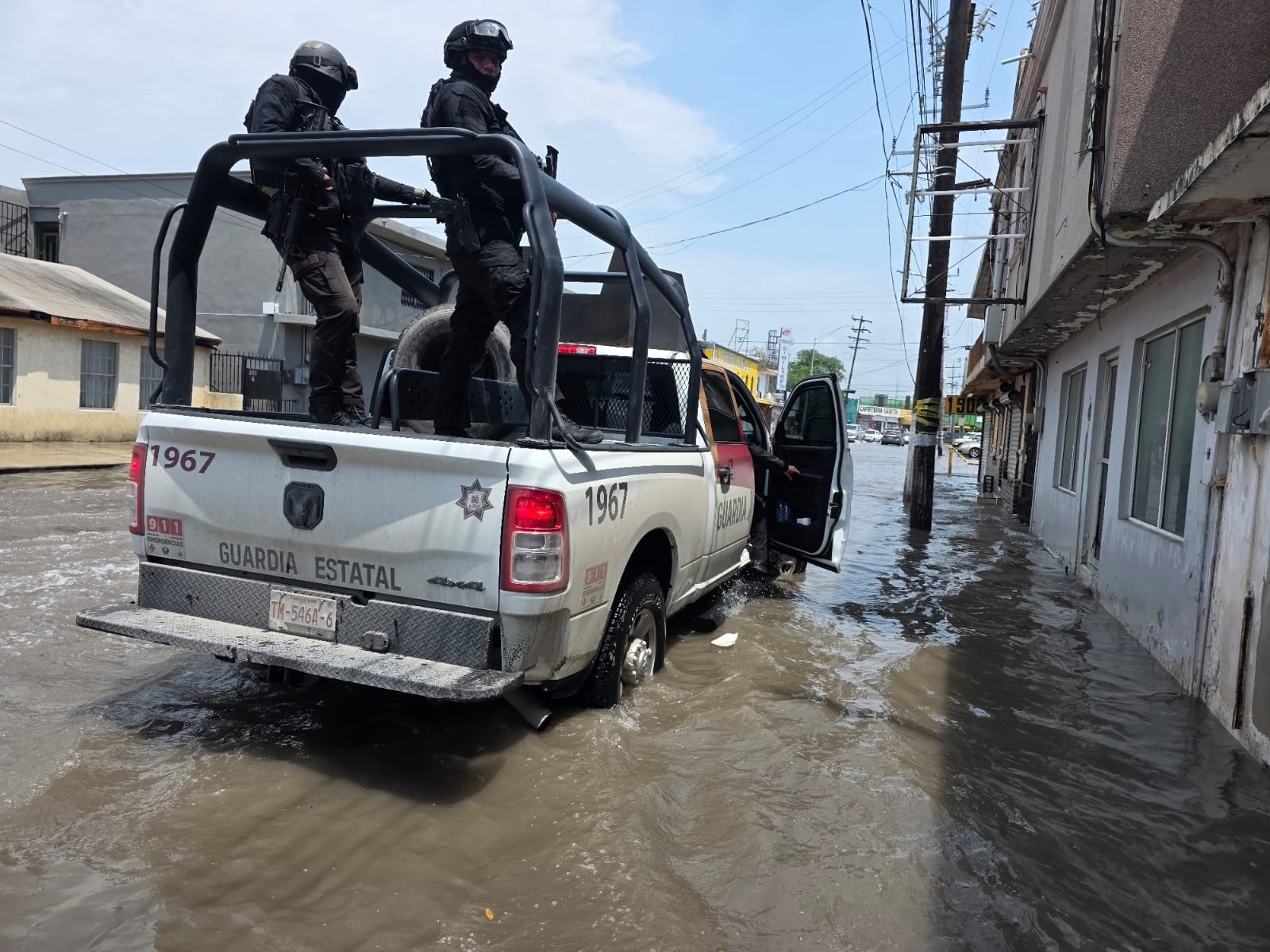 Activa Guardia Estatal Plan Tamaulipas en Matamoros tras fuertes lluvias Activa Guardia Estatal Plan Tamaulipas en Matamoros tras fuertes lluvias