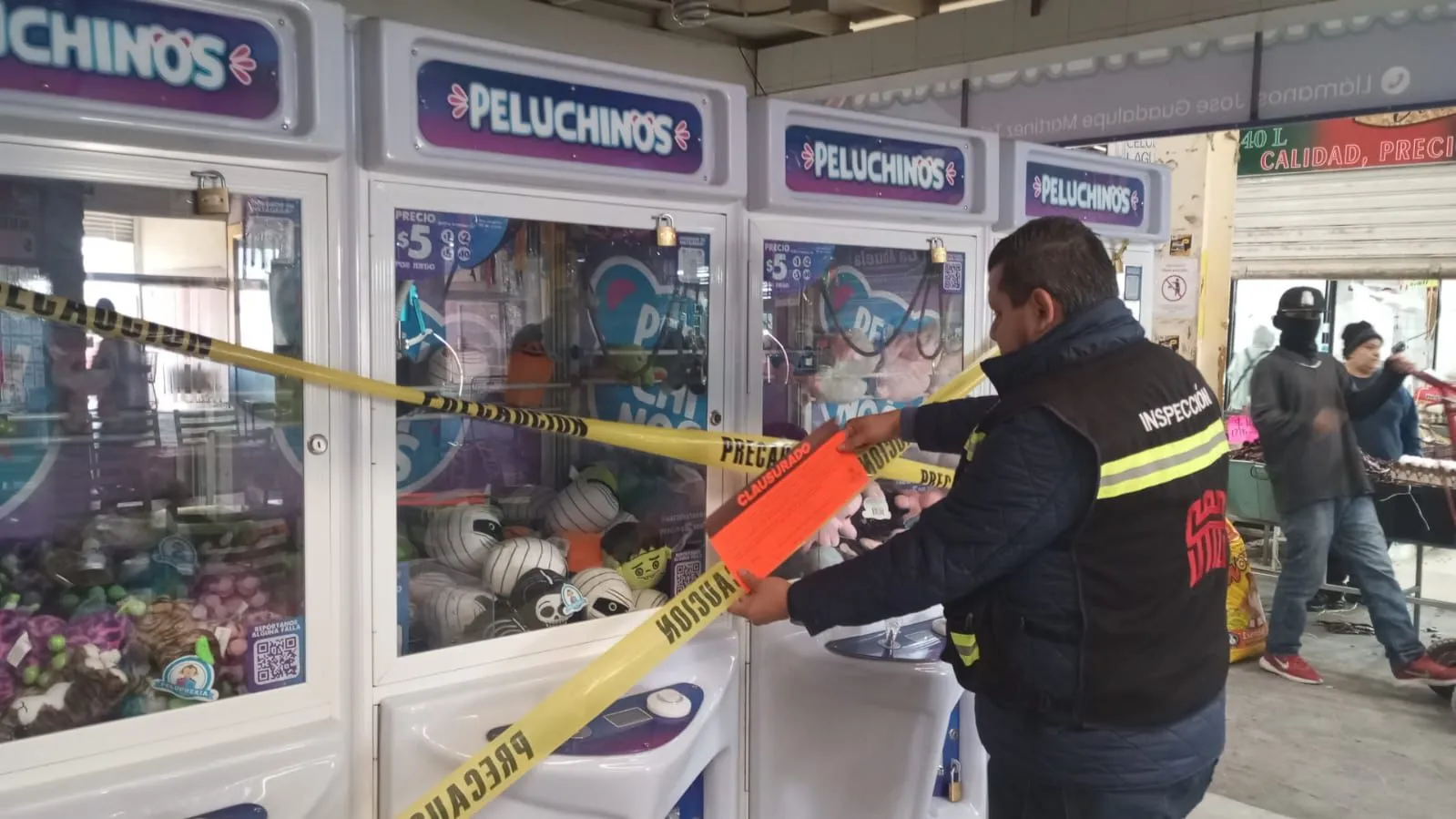 Revisa Torreón funcionamiento de máquinas de peluches Revisa Torreón funcionamiento de máquinas de peluches