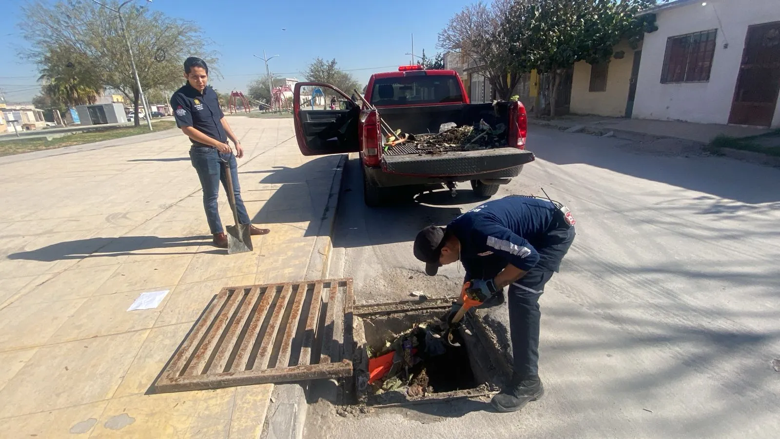 PC Torreón revisa que cárcamos se encuentren en buenas condiciones PC Torreón revisa que cárcamos se encuentren en buenas condiciones