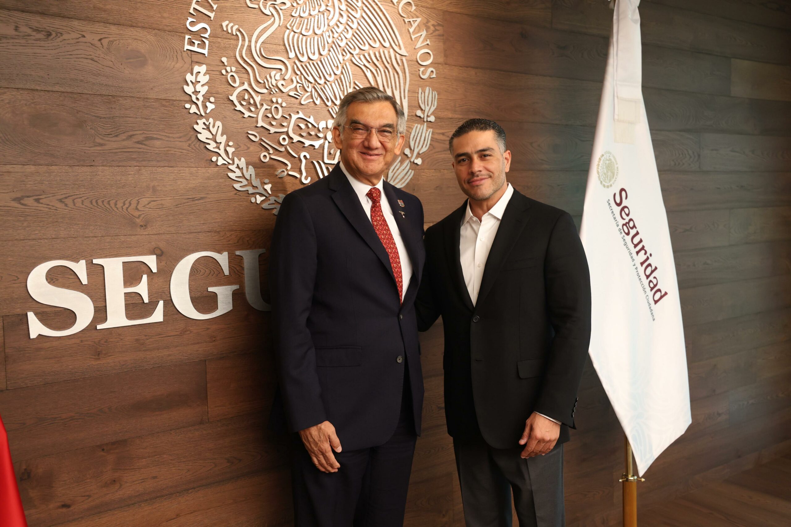 Presenta AVA avances de seguridad en Tamaulipas a García Harfuch