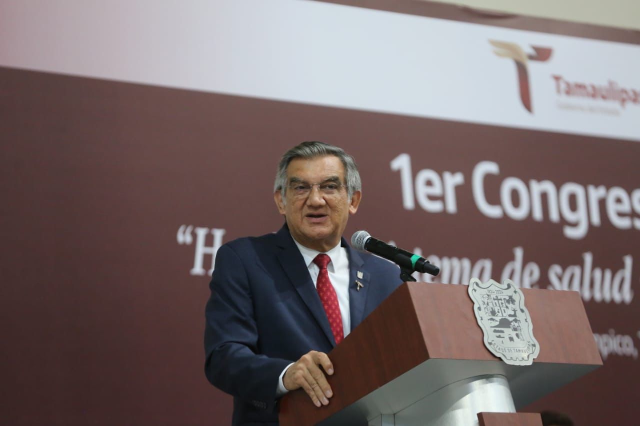 Inaugura Américo Villarreal Congreso Internacional “Hacia un Sistema de Salud Integral y Humanista en Tamaulipas”