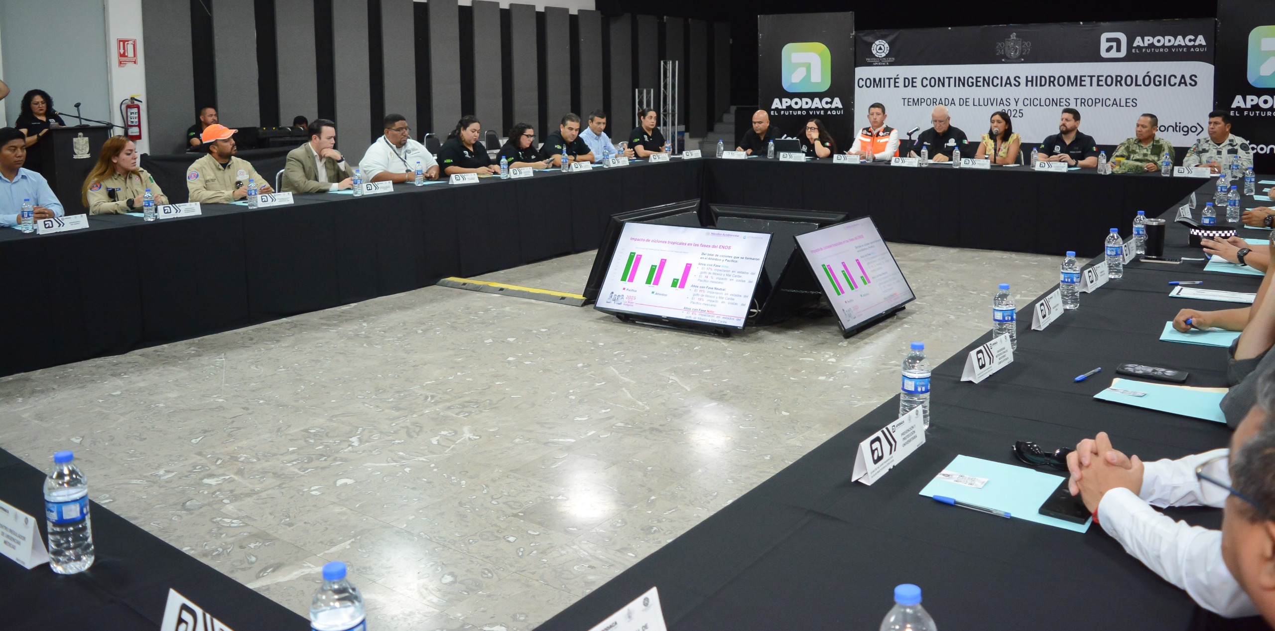 Apodaca se declara  listo para temporada de huracanes 2025