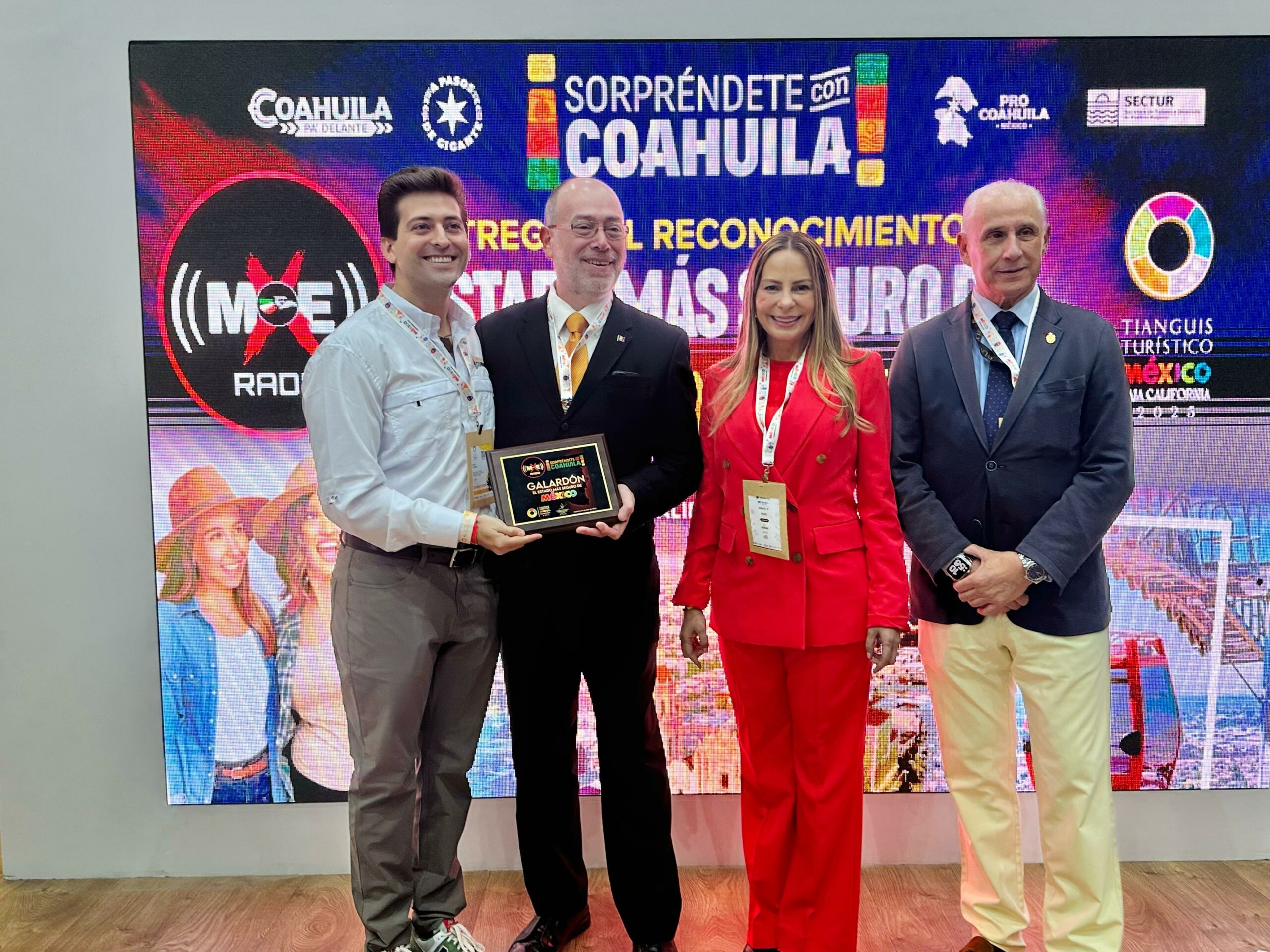 Recibe Coahuila reconocimientos internacionales en el Tianguis Turístico México 2025 Recibe Coahuila reconocimientos internacionales en el Tianguis Turístico México 2025
