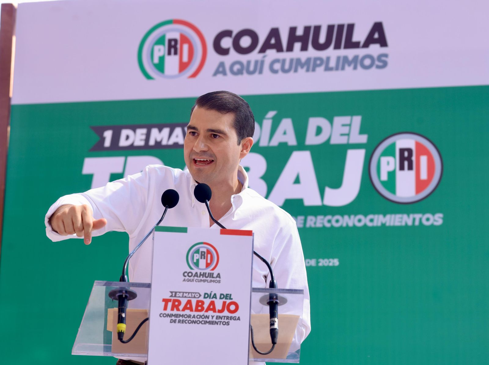 Reconoce el PRI fuerza a la laboral de Coahuila Reconoce el PRI fuerza a la laboral de Coahuila