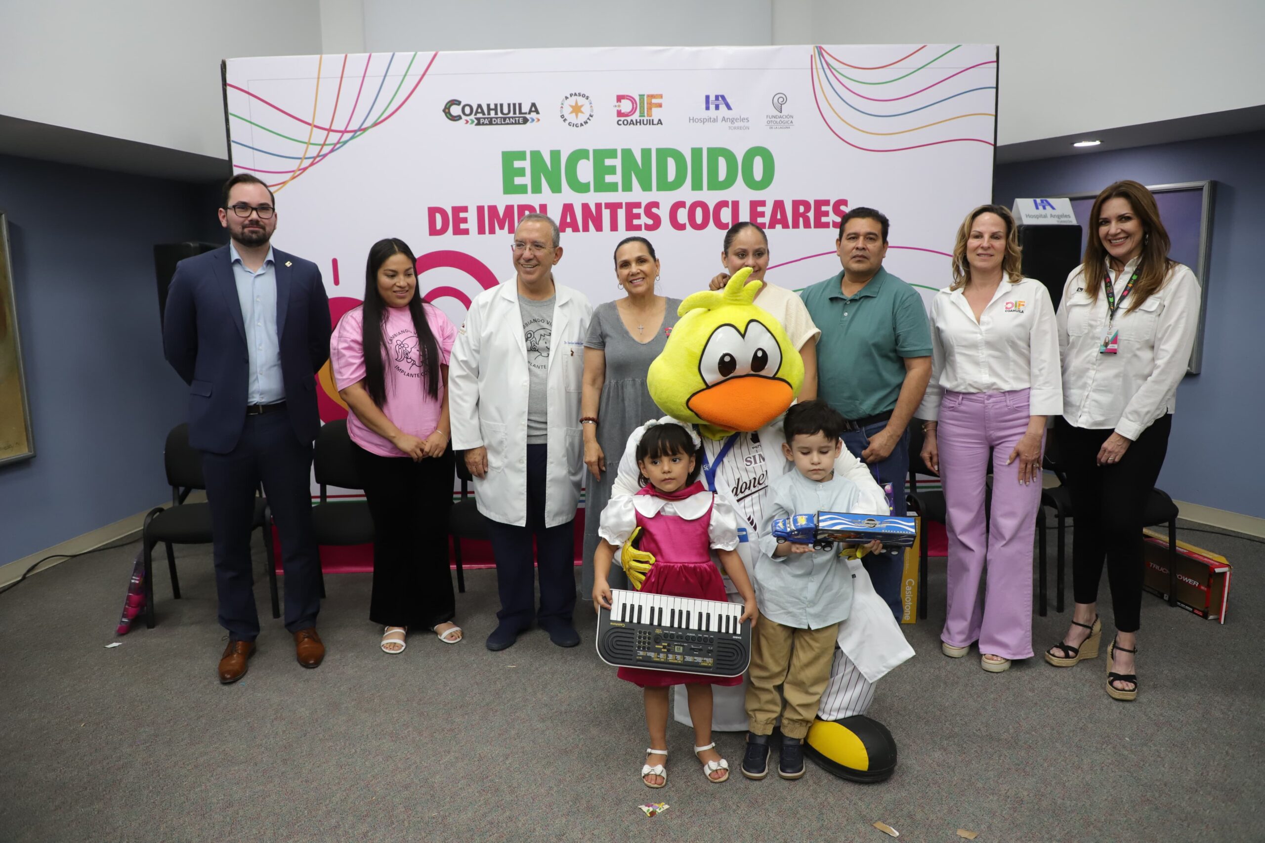 Encedido de implantes cocleares: Un logro conjunto que transforma vidas en Coahuila Encedido de implantes cocleares: Un logro conjunto que transforma vidas en Coahuila