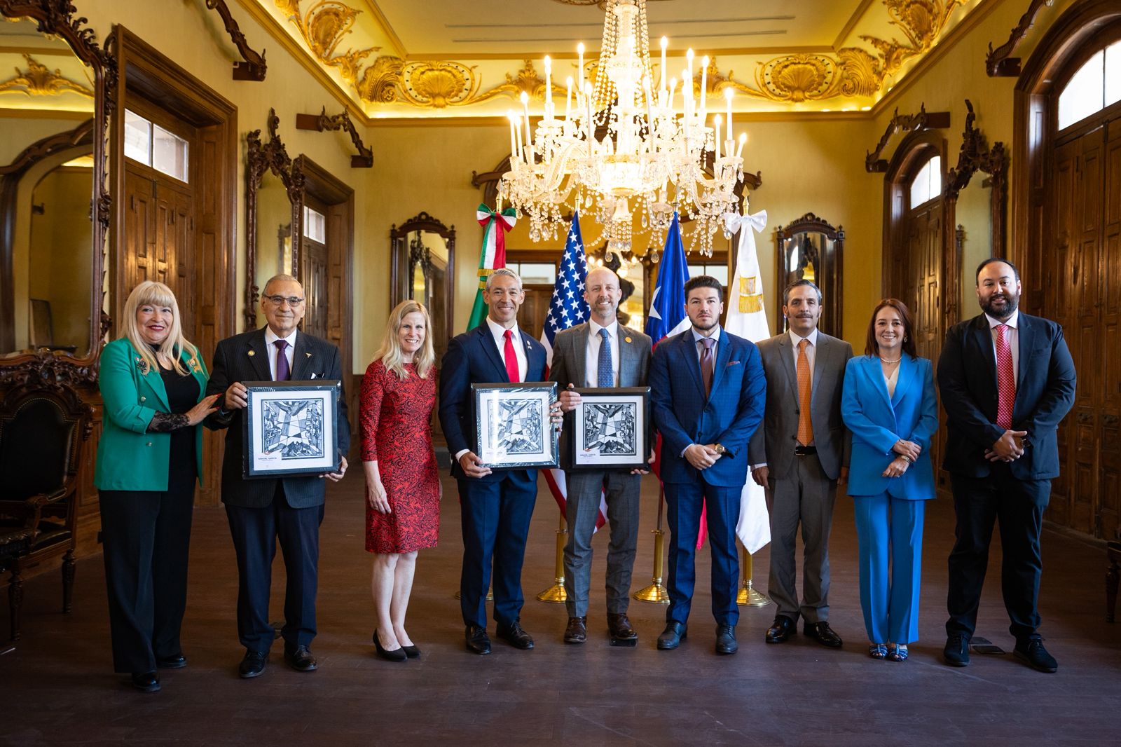 Se reúne Samuel García con alianza de alcaldes del Sur de Texas Se reúne Samuel García con alianza de alcaldes del Sur de Texas
