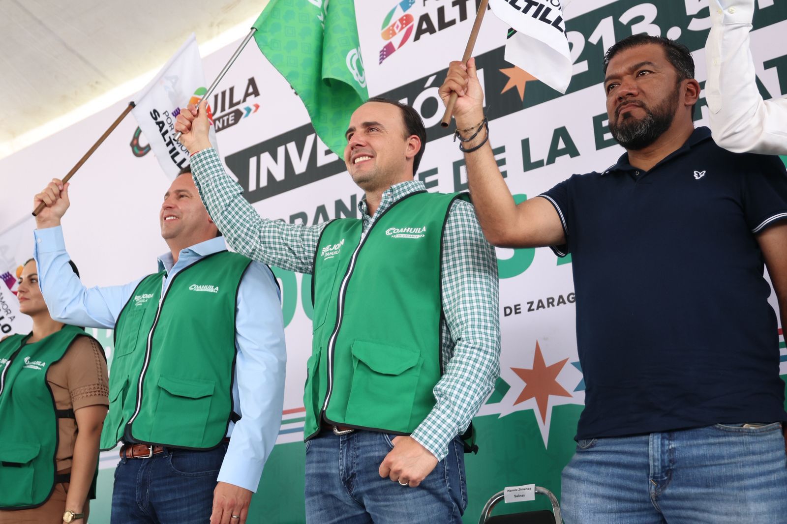 Con obras sociales llevamos a Saltillo y a Coahuila al siguiente nivel: Manolo Jiménez Con obras sociales llevamos a Saltillo y a Coahuila al siguiente nivel: Manolo Jiménez