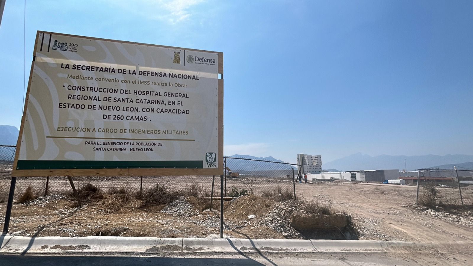 Inician obras primarias del nuevo Hospital del IMSS en Santa Catarina Inician obras primarias del nuevo Hospital del IMSS en Santa Catarina