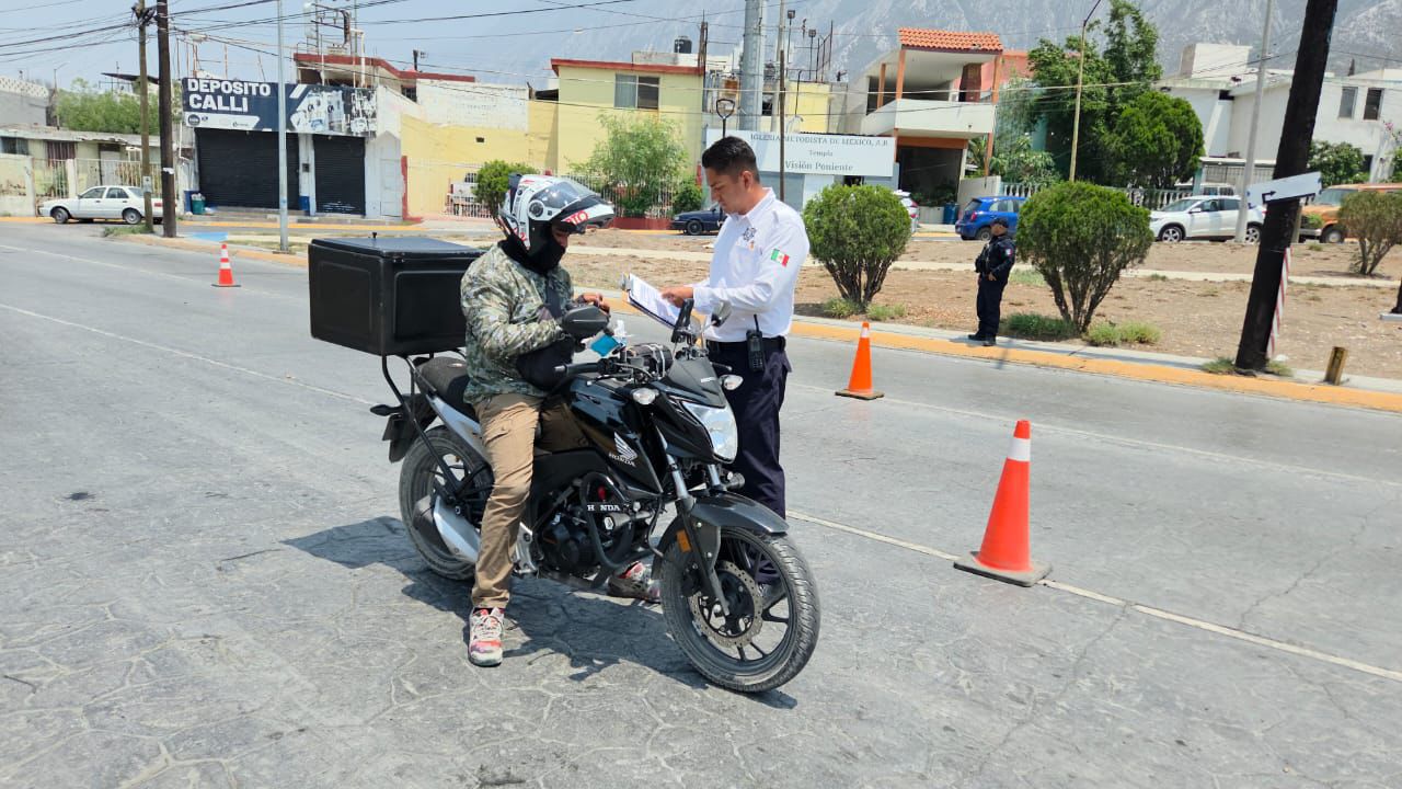 Inicia Santa Catarina operativo contra motos irregulares Inicia Santa Catarina operativo contra motos irregulares