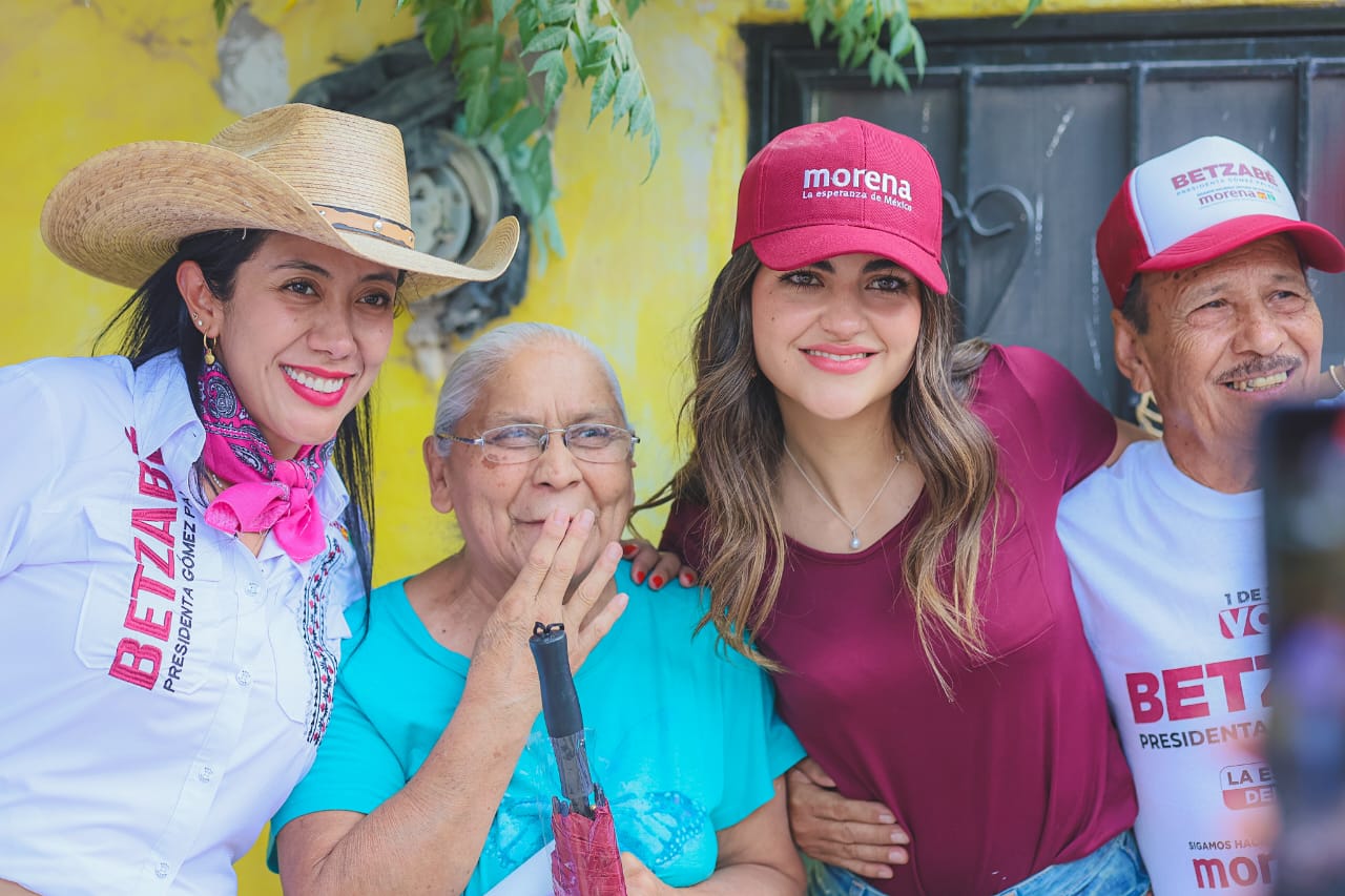 Betzabé Martínez retoma sus recorridos, agradecida por el apoyo del pueblodurante el cierre formal de su campaña Betzabé Martínez retoma sus recorridos, agradecida por el apoyo del pueblodurante el cierre formal de su campaña
