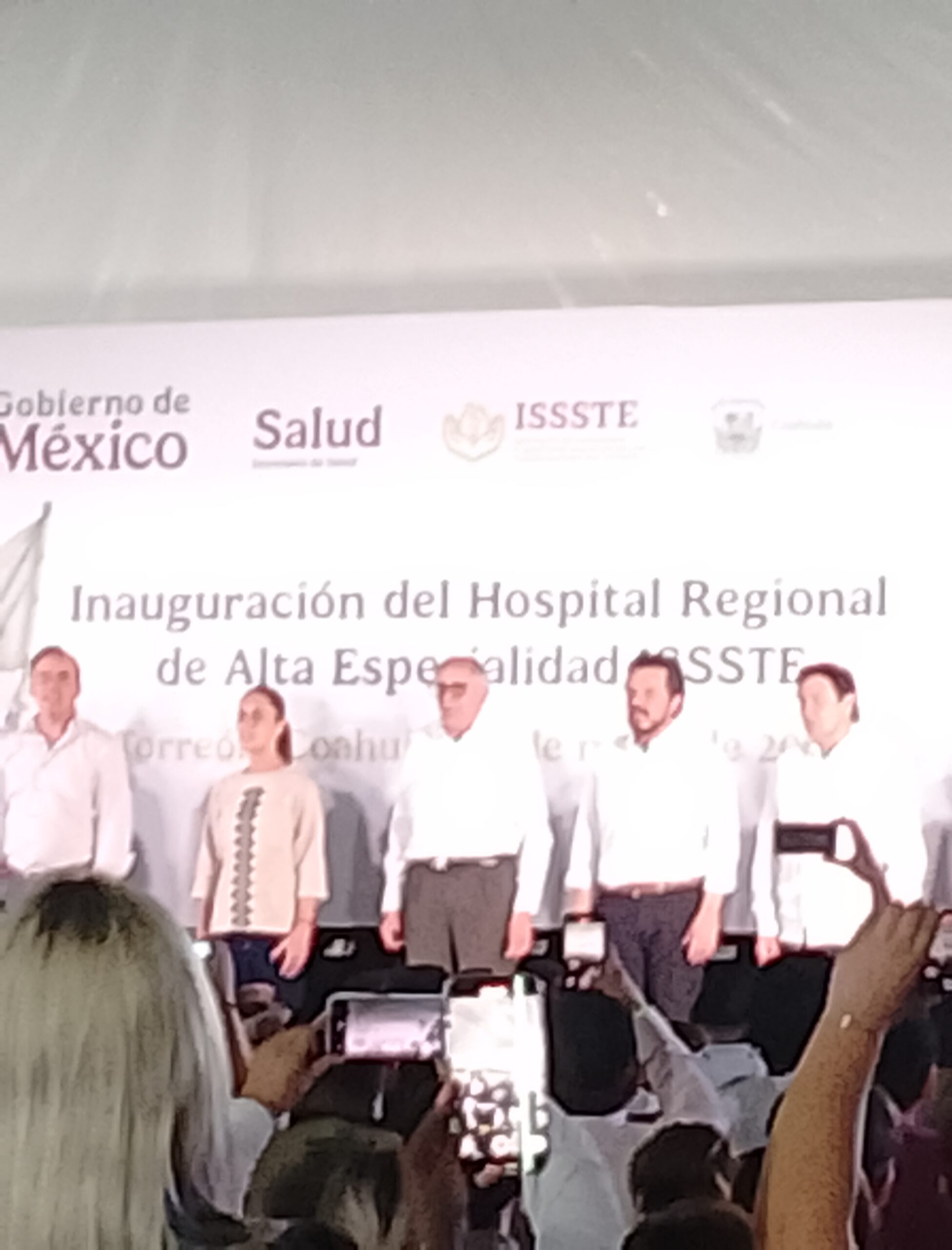 Inaugura Claudia Sheinbaum Pardo Hospital Regional de Alta Especialidad ISSSTE en Torreón Inaugura Claudia Sheinbaum Pardo Hospital Regional de Alta Especialidad ISSSTE en Torreón
