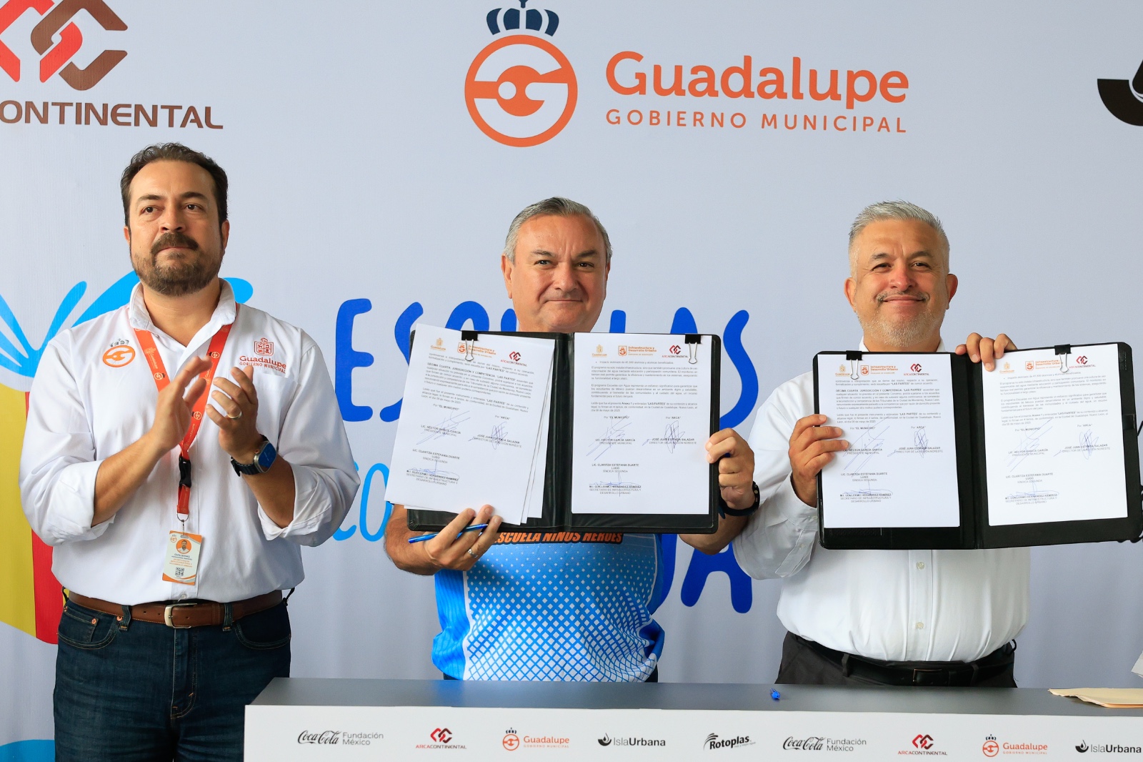 Pactan Guadalupe y Arca Continental habilitar más “Escuelas con Agua” Pactan Guadalupe y Arca Continental habilitar más “Escuelas con Agua”
