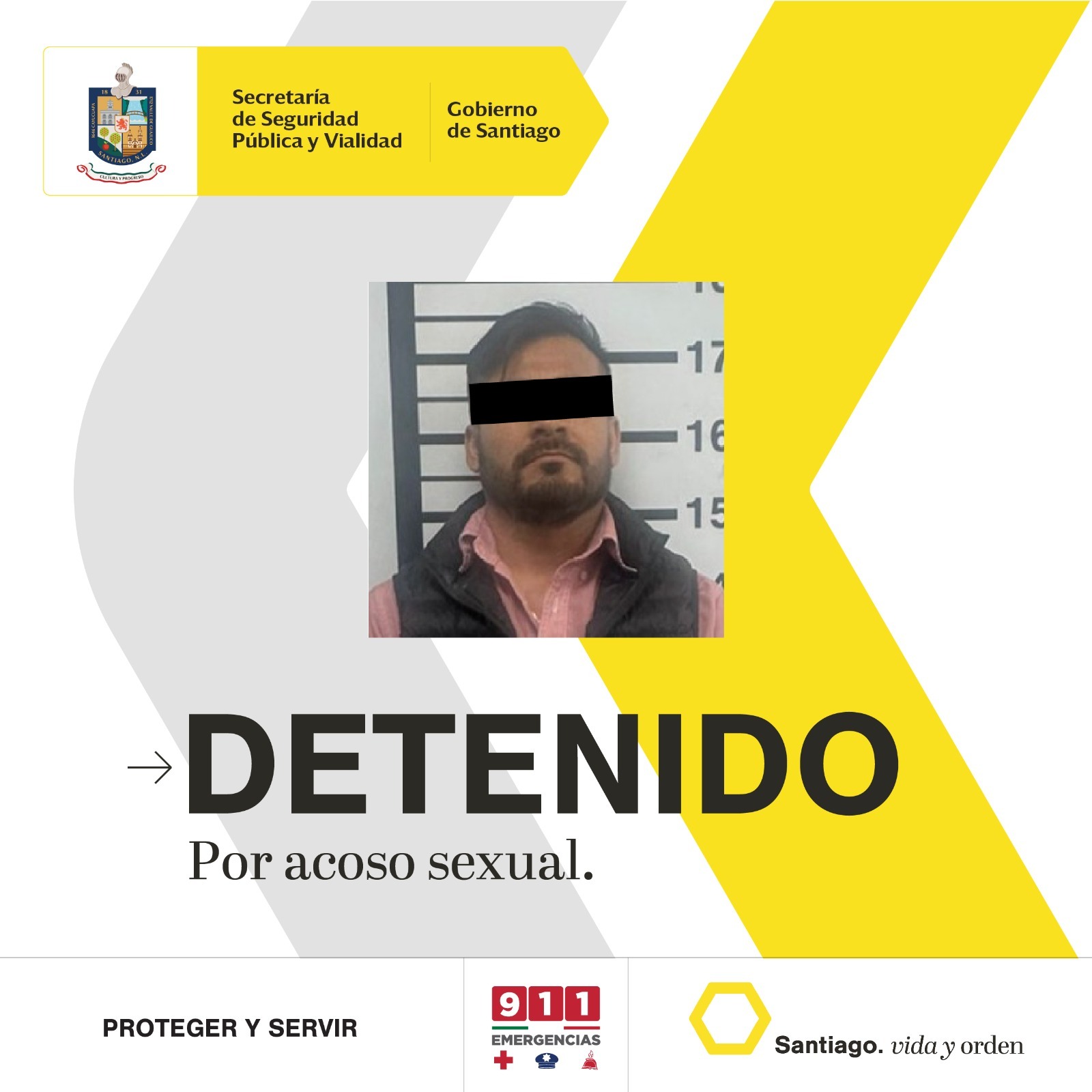 Policía de Santiago detiene a empleado de Centro Comercial por acosar a compañera de trabajo Policía de Santiago detiene a empleado de Centro Comercial por acosar a compañera de trabajo