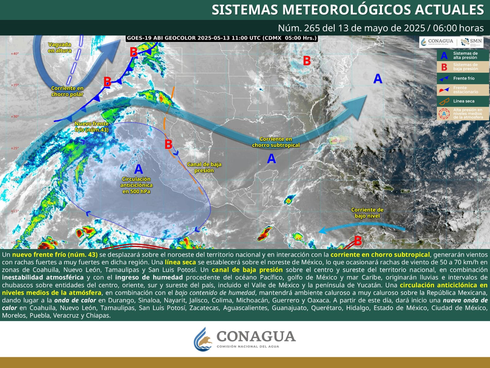 Onda de calor generará altas temperaturas en Coahuila Onda de calor generará altas temperaturas en Coahuila