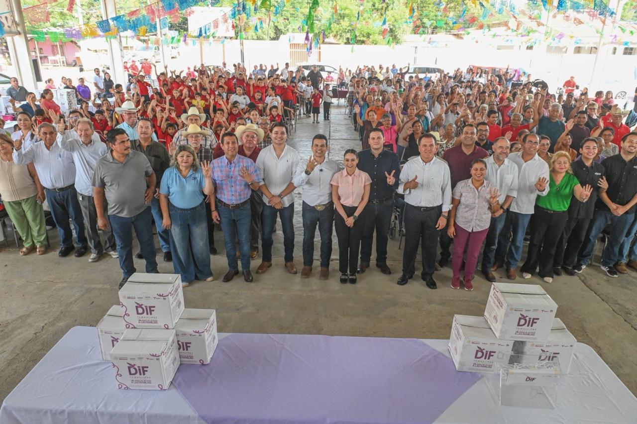 Reciben beneficios familias de ejidos La Libertad, Misión y La Presa Reciben beneficios familias de ejidos La Libertad, Misión y La Presa